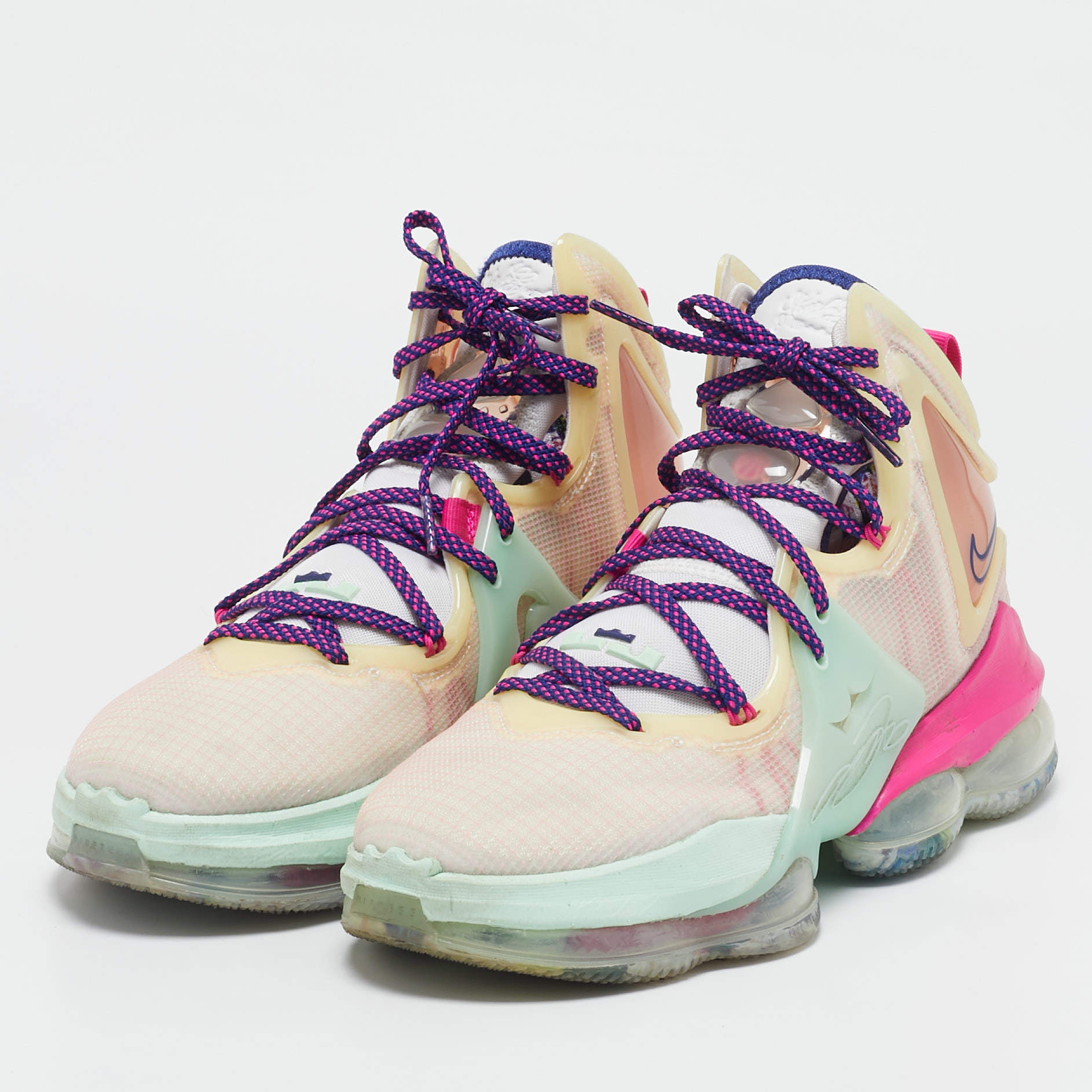 Nike LeBron Multicolor Mesh and Rubber 19 Valentine's Day