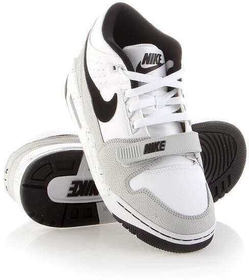 Nike White/Black Air Alphalution Sneakers Size EU 41