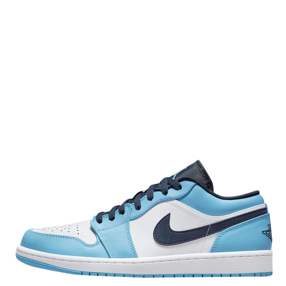 Pre Owned Nike Jordan 1 Low UNC Sneakers Size US 10 (EU 44)