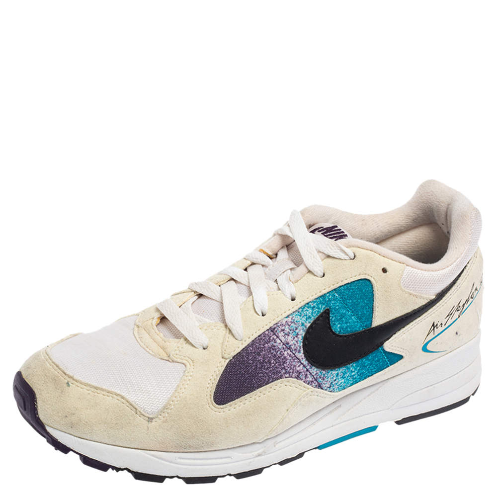 Nike Multicolor Suede And Mesh Skylon 2 Sneakers Size 43