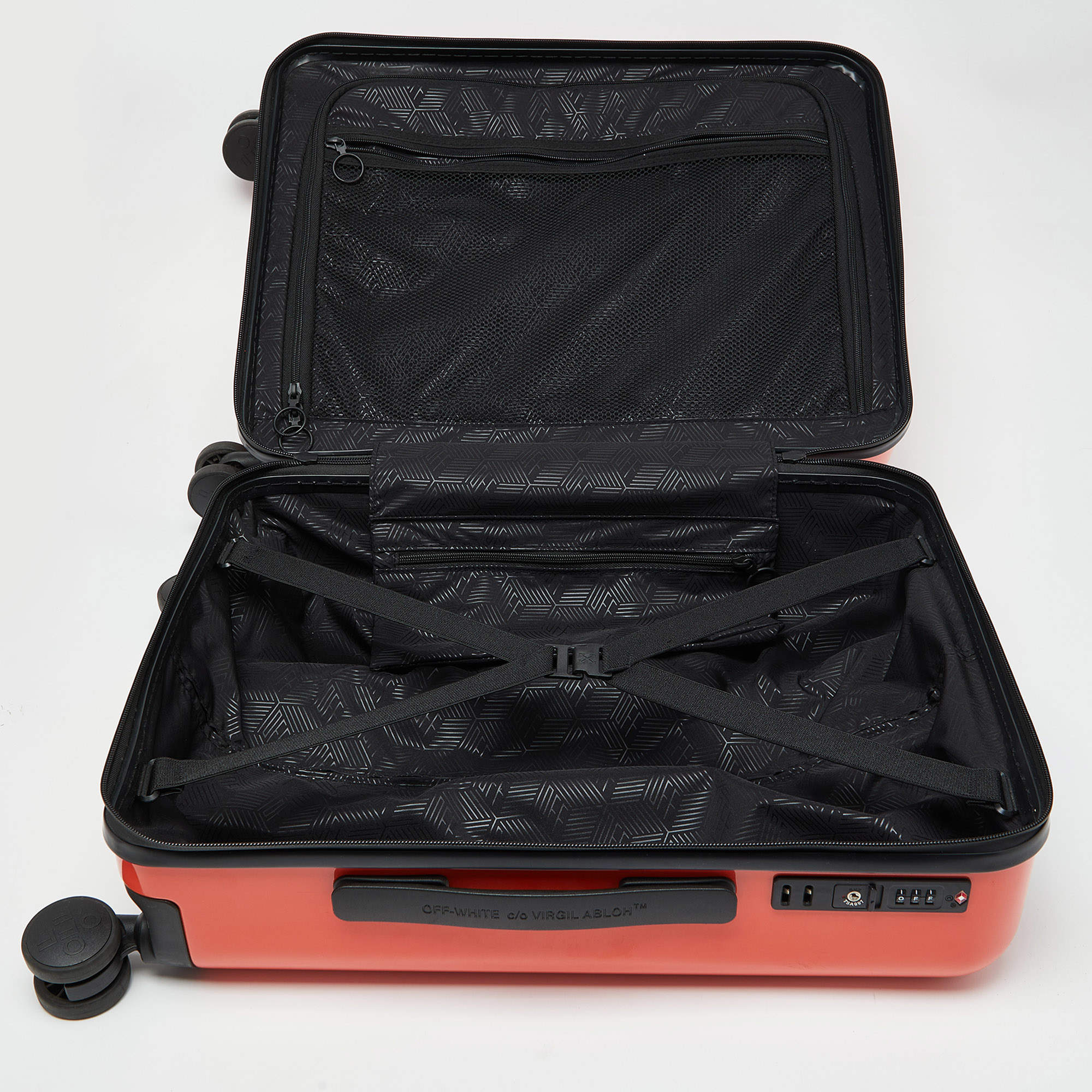 Off-White x Rimowa Orange PVC Virgil Abloh Suitcase Off-White