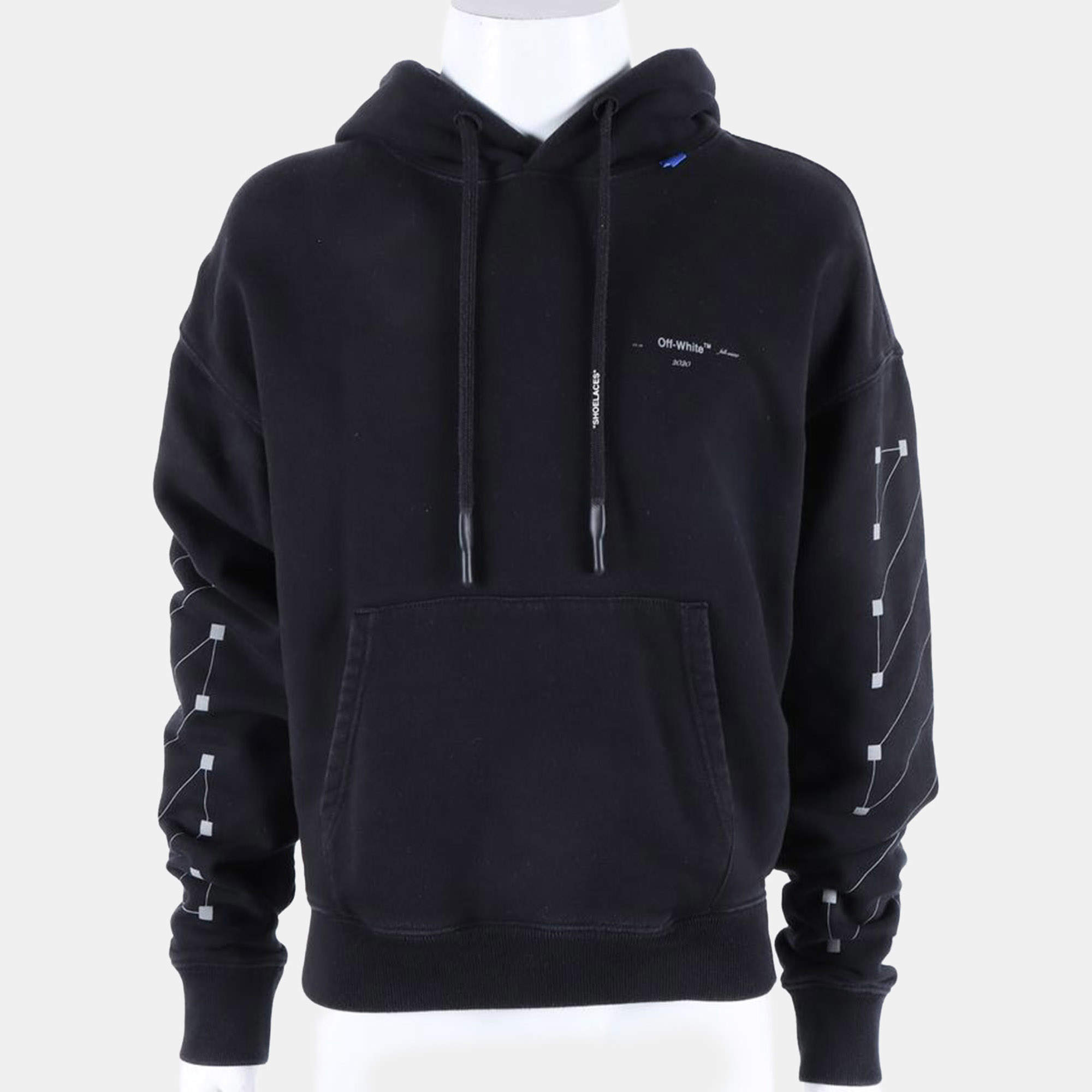 Pre Owned Off-White long-sleeve hoodie XS