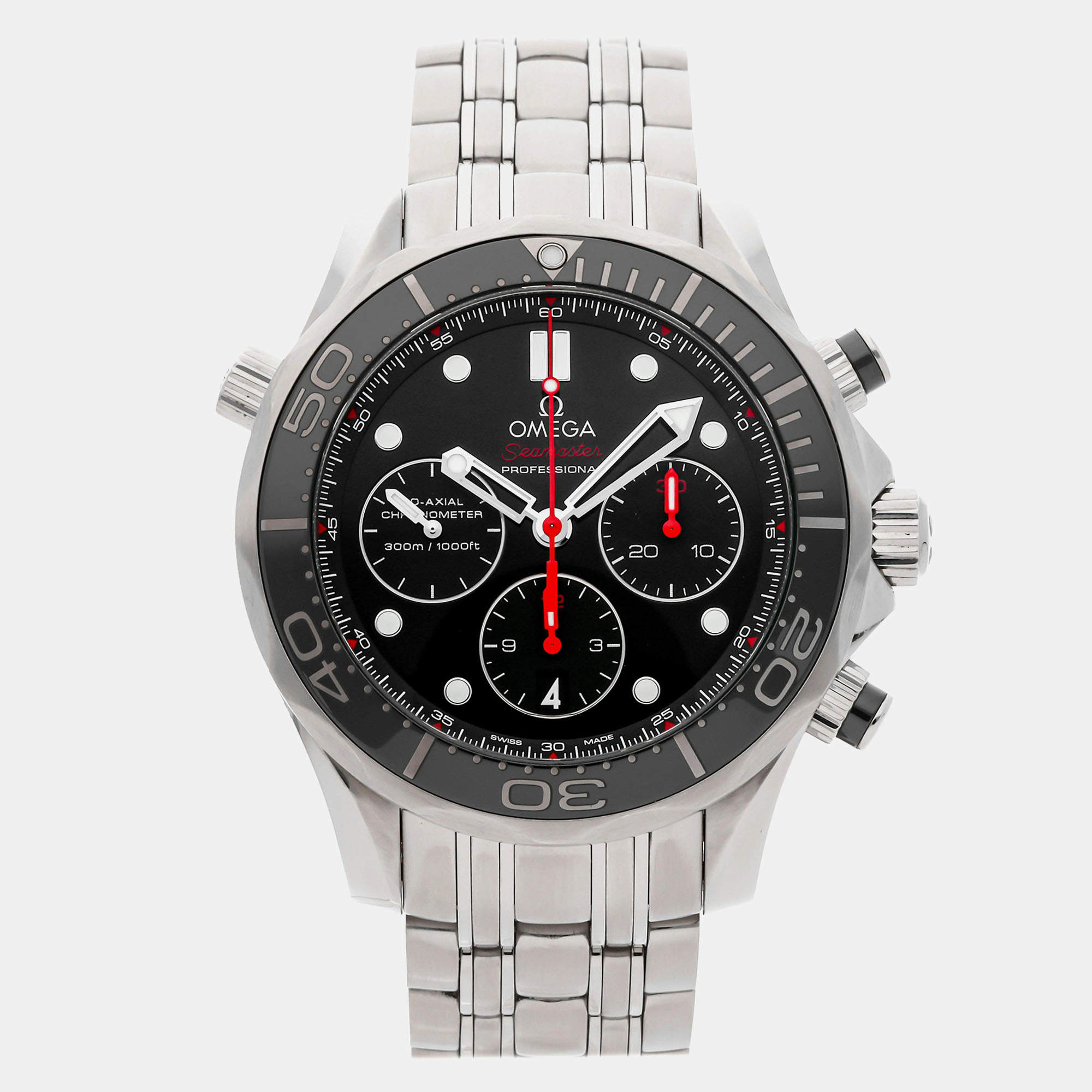 Omega Seamaster Diver 300M Chronograph 212.30.44.50.01.001 44 mm Automatic Chronograph Men's Wristwatch 44MM