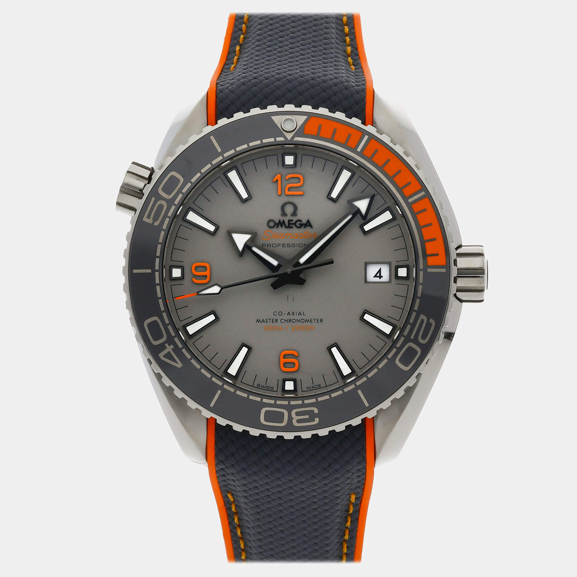 Omega Seamaster Planet Ocean 600M 215.92.44.21.99.001 Automatic Men's Wristwatch 43MM