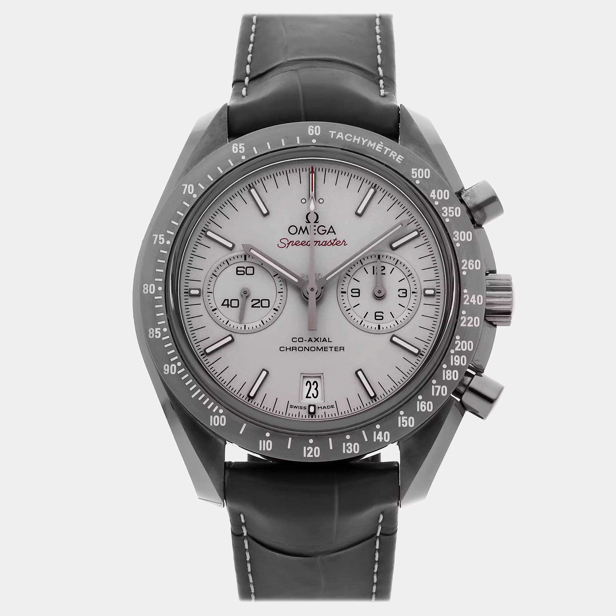 Pre-Owned Omega Speedmaster Moonwatch Chronograph Grey Side of the Moon 311.93.44.51.99.001