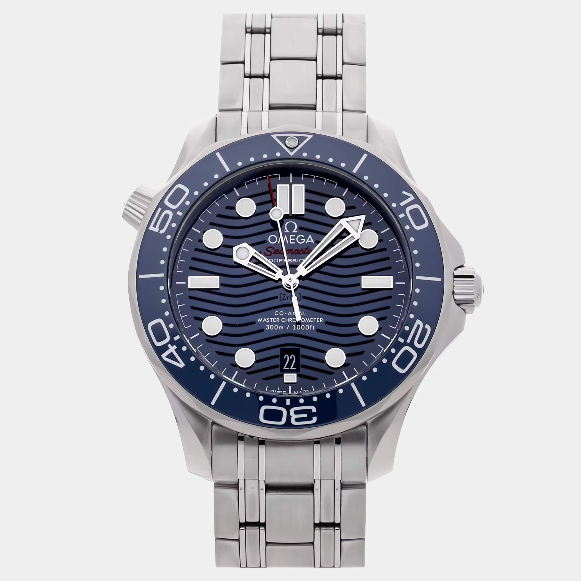 Pre Owned Pre-Owned Omega Seamaster Diver 300M 210.30.42.20.03.001 Automatic  Men's Watch 42 mm