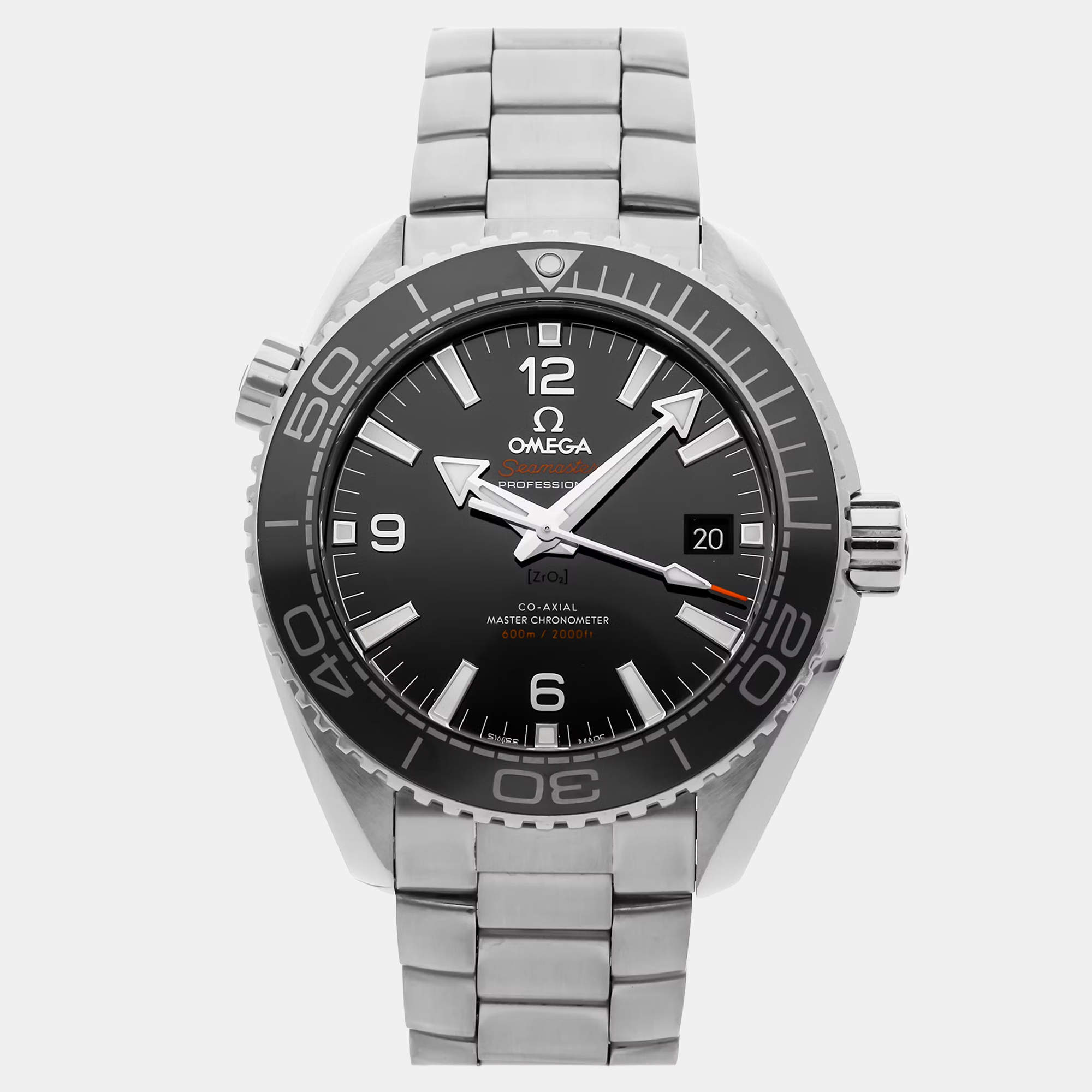 Pre Owned Pre-Owned Omega Seamaster Planet Ocean 600M 215.30.44.21.01.001 Automatic  Men's Watch 43 mm