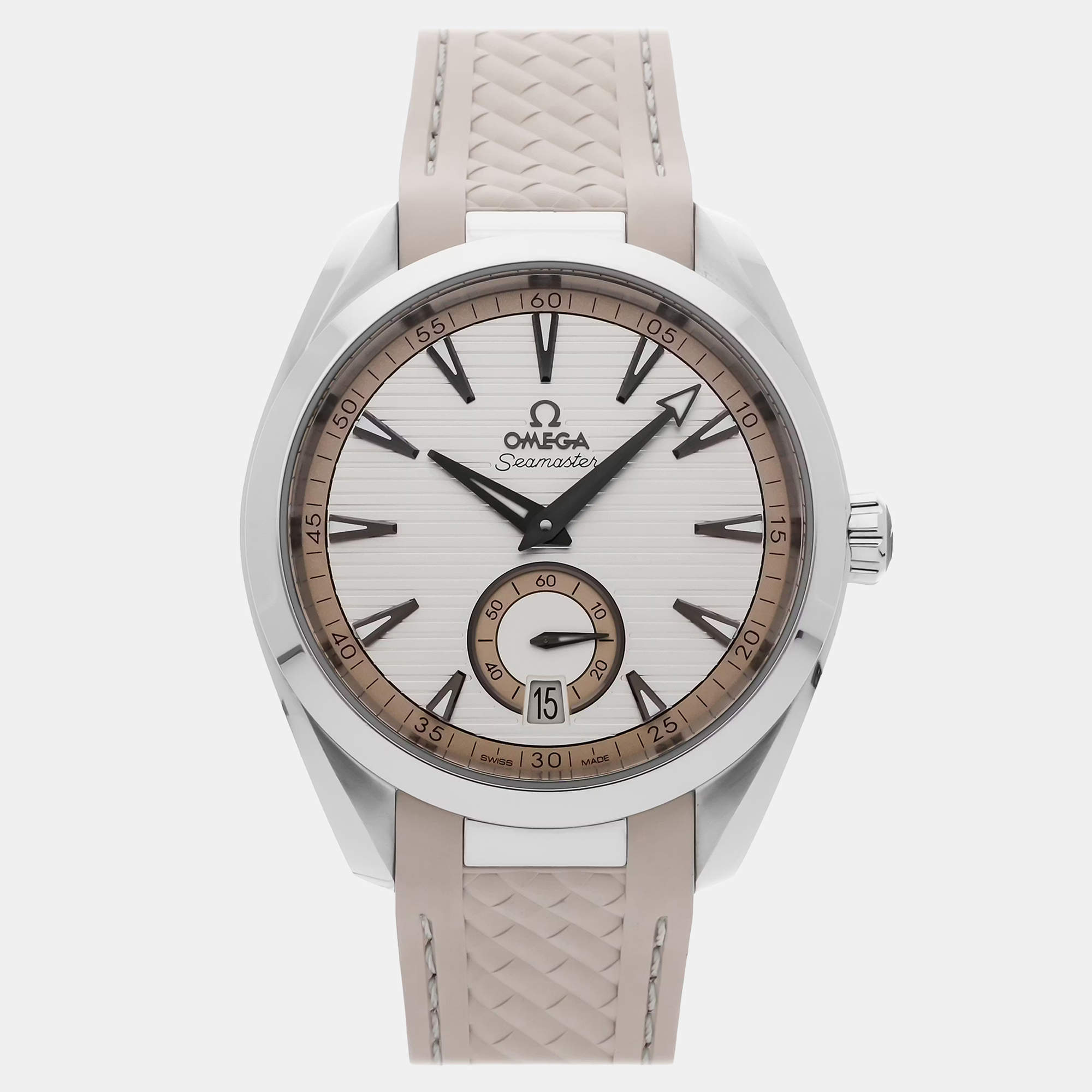 مملوكة مسبقًا ساعة أوميغا سيماستر أكوا تيرا 150 متر 220.12.41.21.02.005 أوتوماتيكية 41 ملم مستعملة