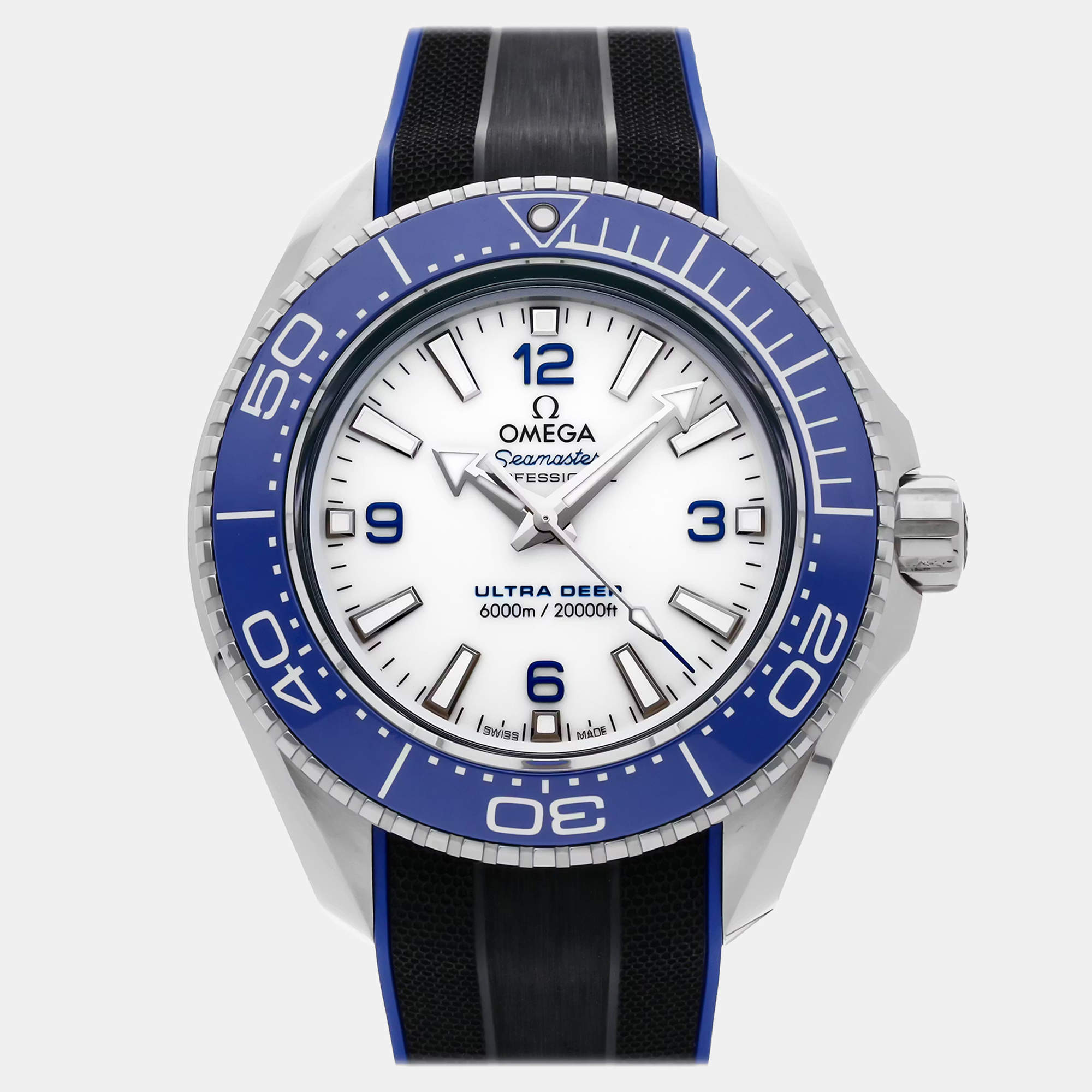 Pre Owned Pre-Owned Omega Seamaster Planet Ocean 6000M Ultra Deep O-MEGASTEEL 215.32.46.21.04.001