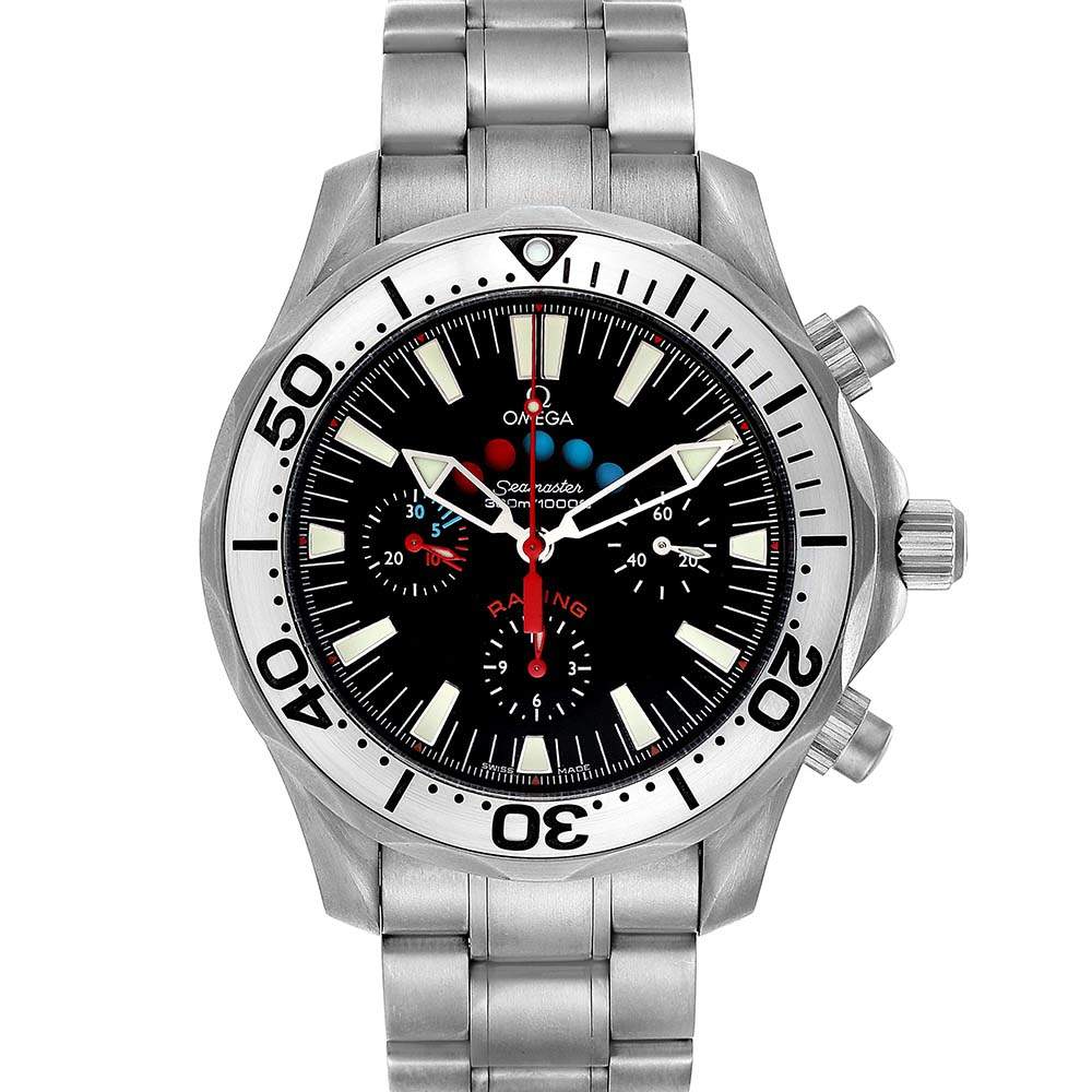 Omega Black Titanium Seamaster Regatta Racing 2269.52.00 Men's Wristwatch 44 MM