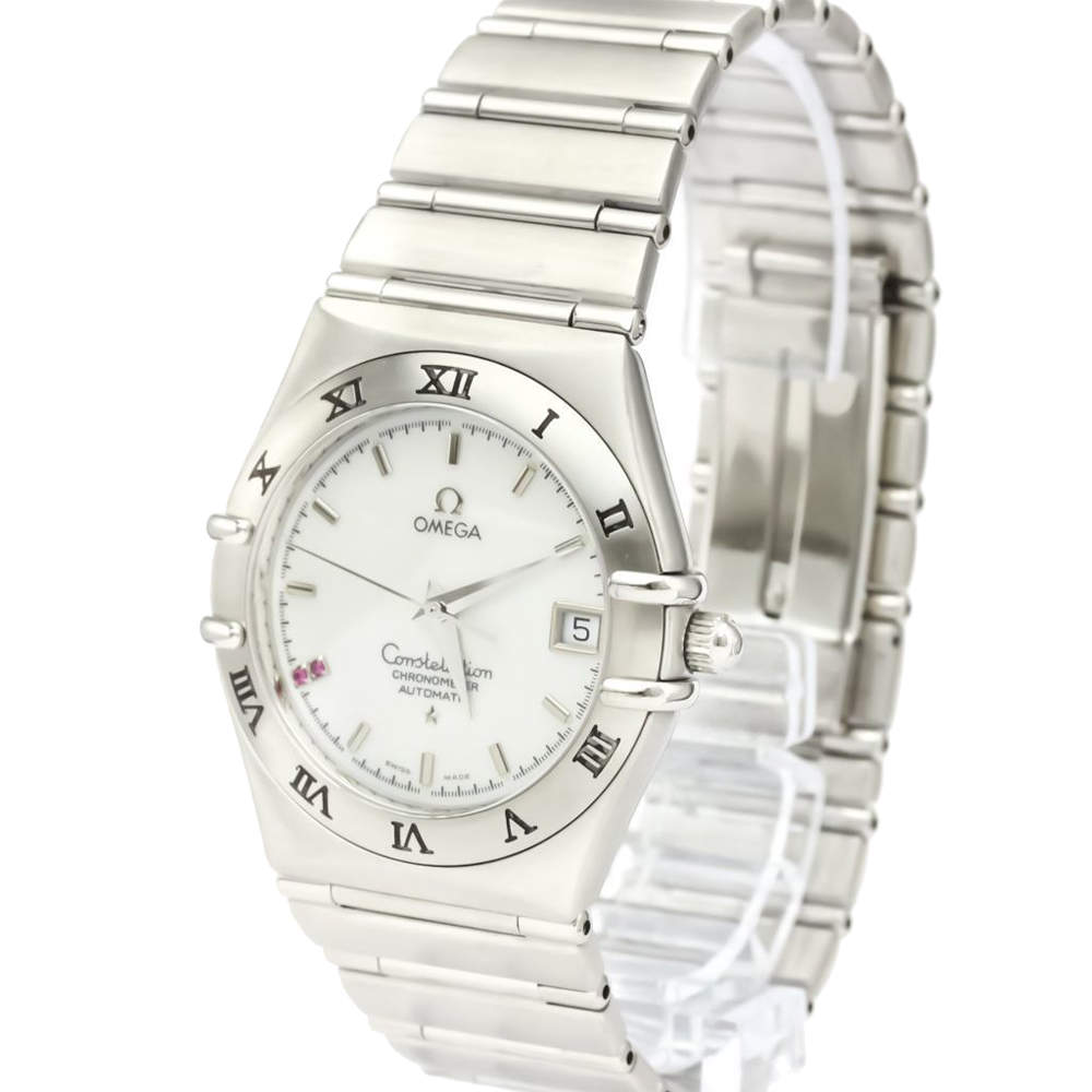 Omega MOP Stainless Steel Constellation Ruby LTD Edition 1516.76 Men's Wristwatch 36 MM