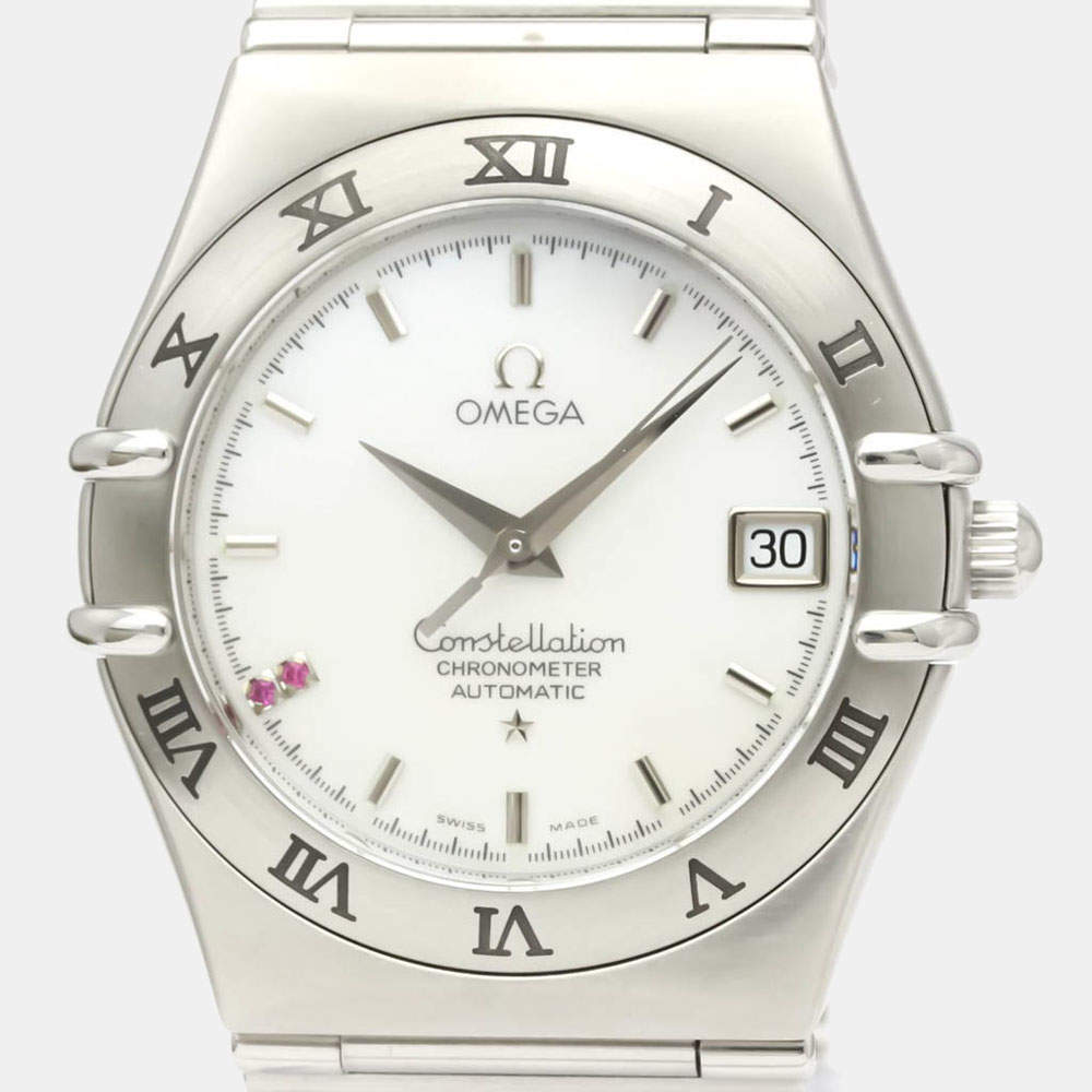 Omega MOP Stainless Steel Constellation Ruby LTD Edition 1516.76 Men's Wristwatch 36 mm
