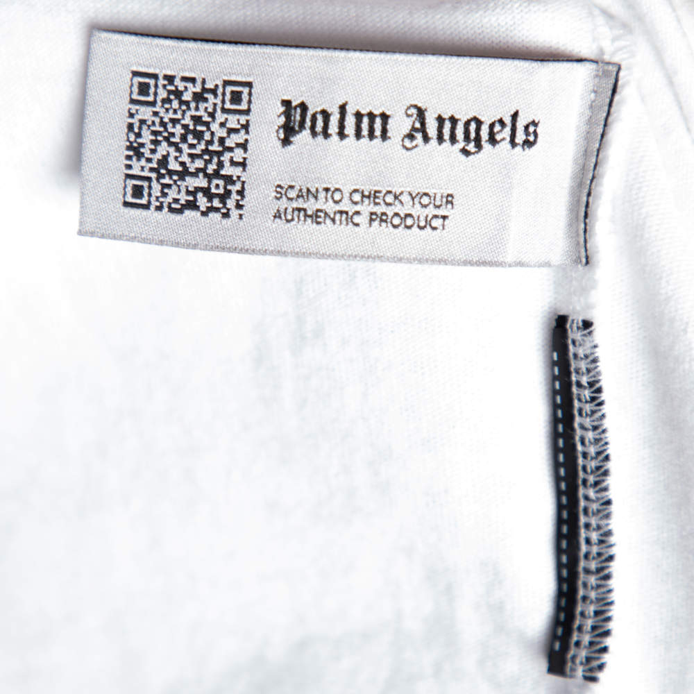 T-shirts Palm Angels - Oversized T-shirt with print - PWAA020F22JER0060160