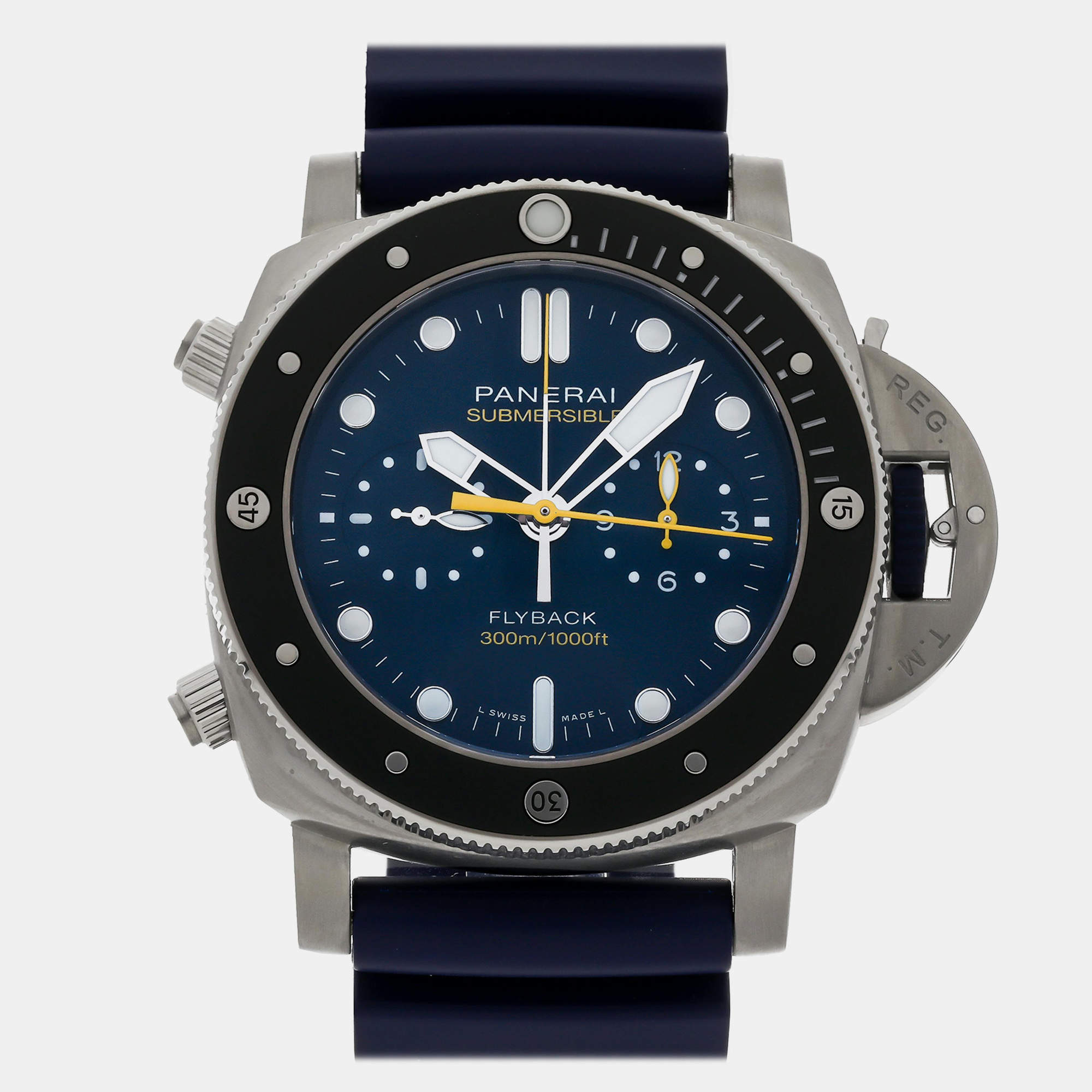 Panerai Submersible Flyback Chronograph Mike Horn Edition 47 mm Automatic Men's Wristwatch 47MM
