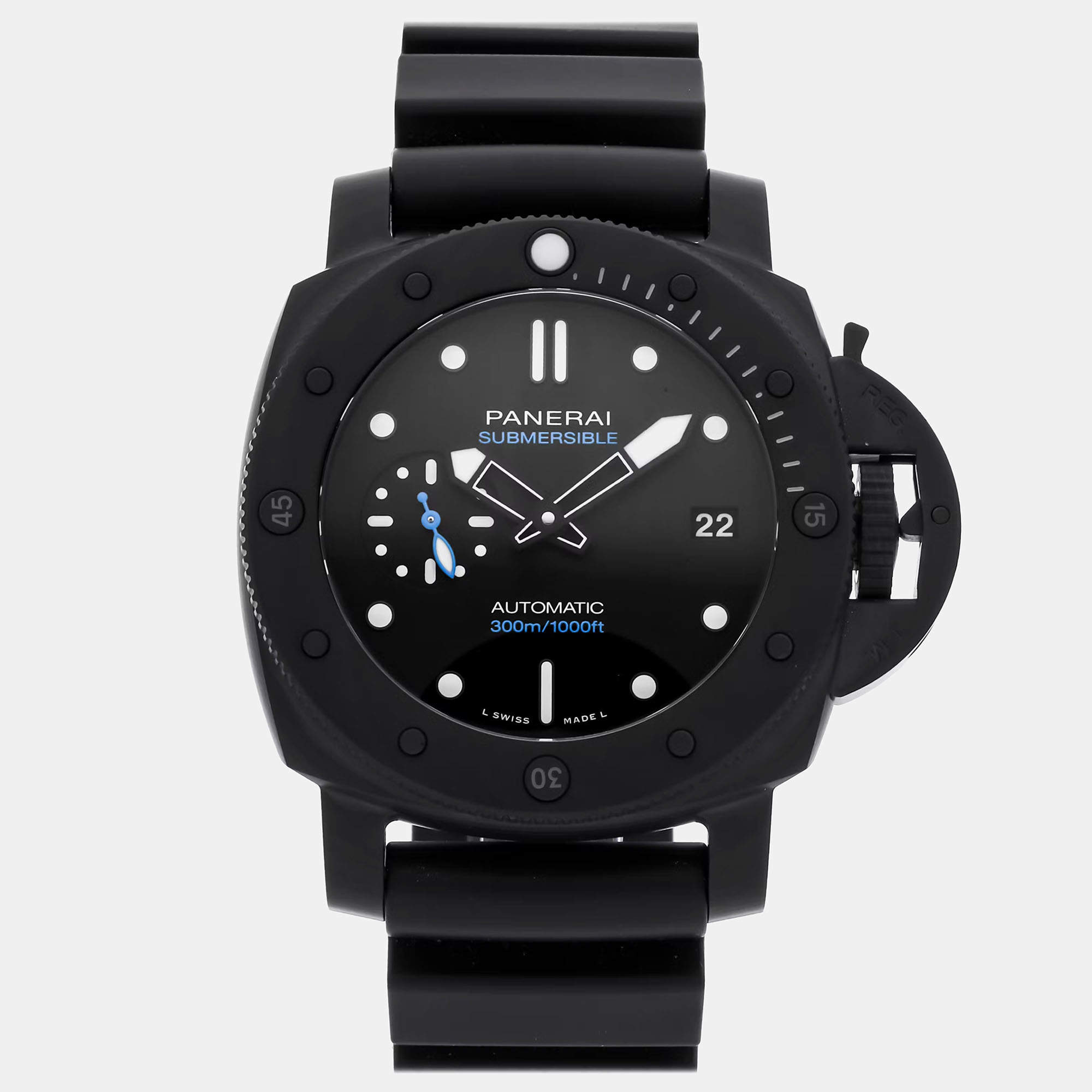 Panerai Submersible PAM 1231 Automatic Men's Wristwatch 