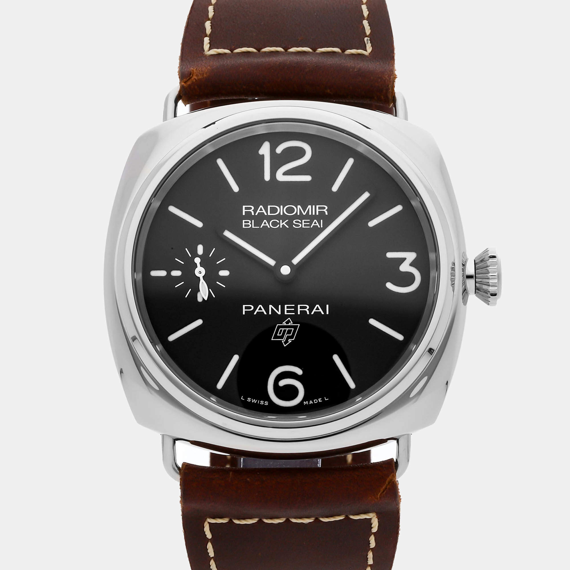 Pre-Owned Panerai Radiomir Black Seal Logo PAM 45 mm