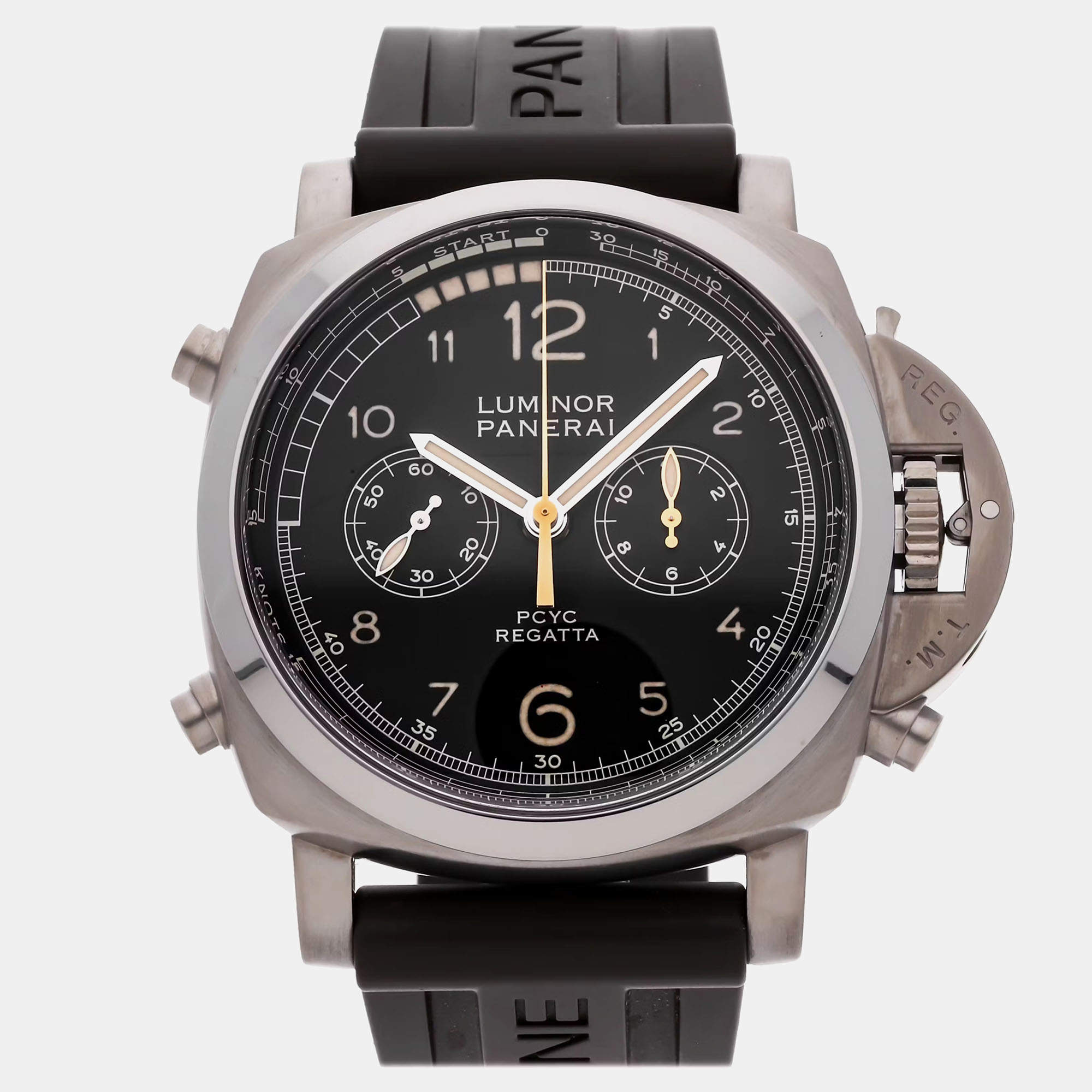 Panerai Luminor Regatta Chrono Flyback PAM 652 Automatic Men's Wristwatch 47MM