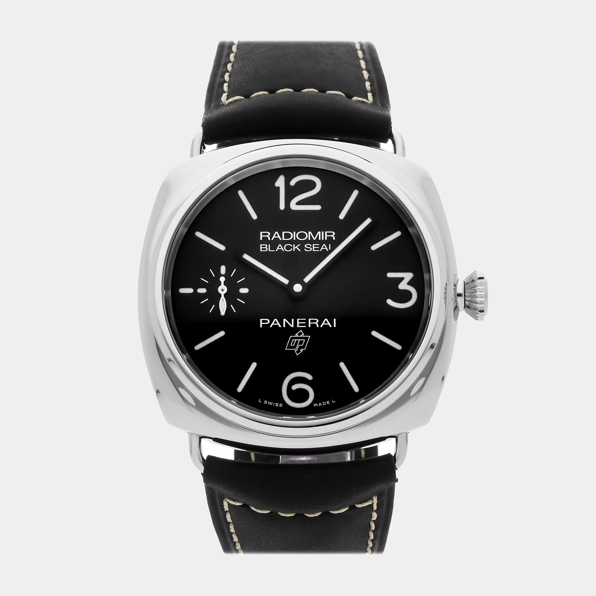 Pre-Owned Panerai Radiomir Black Seal Logo PAM 754 45 mm
