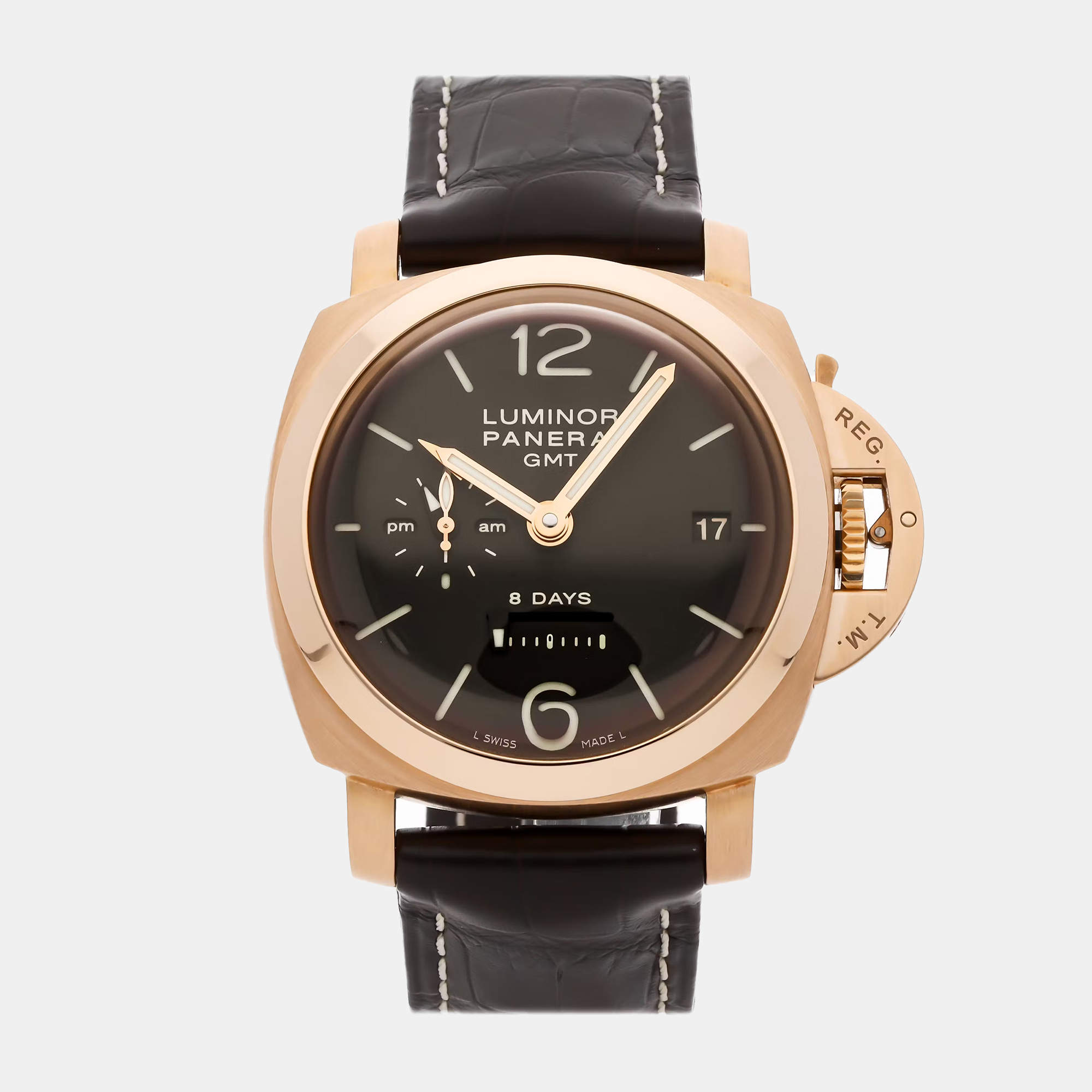 Pre-Owned Panerai Luminor 1950 8-Days GMT PAM 289 44 mm