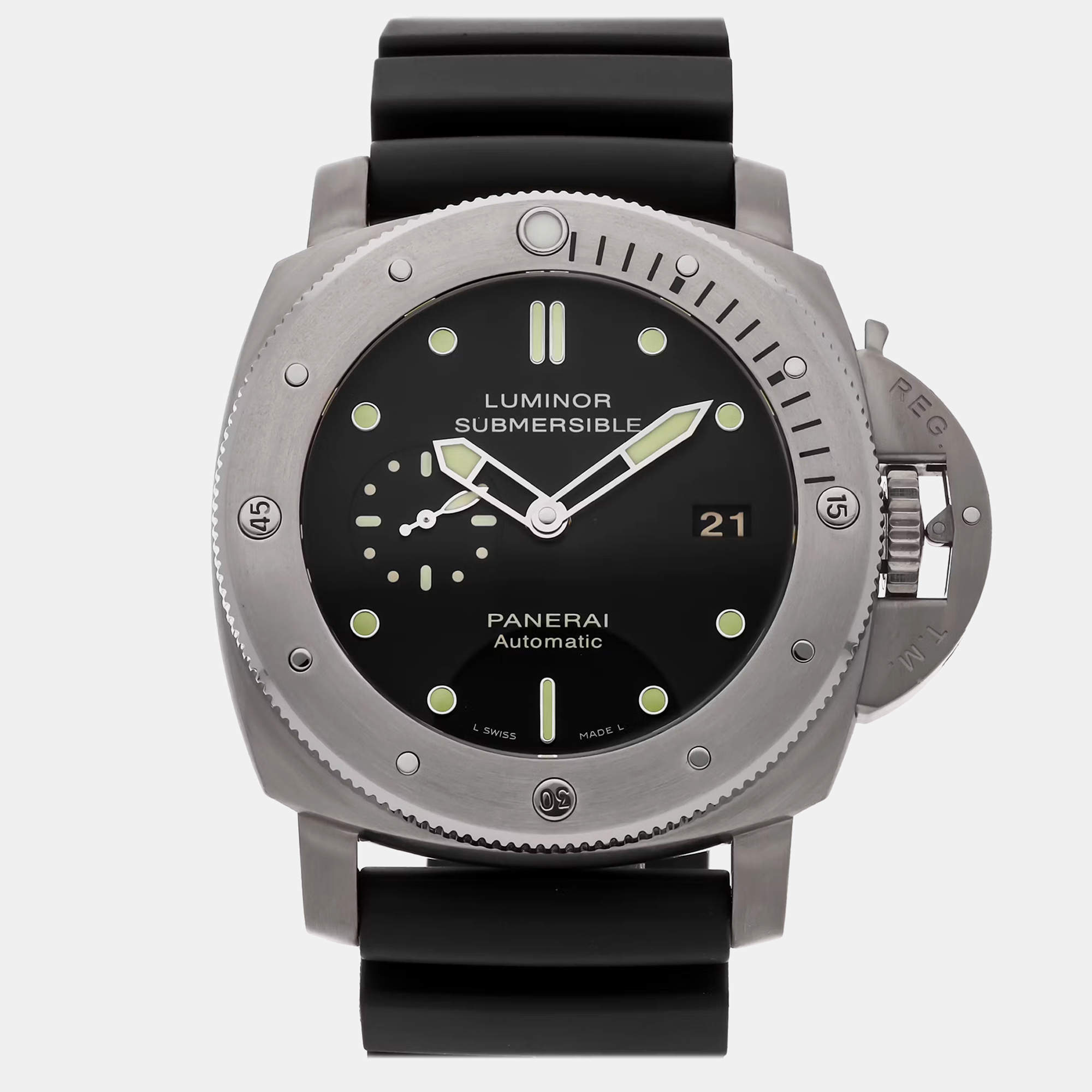 Pre-Owned Panerai Luminor 1950 Submersible 3 Days PAM 305