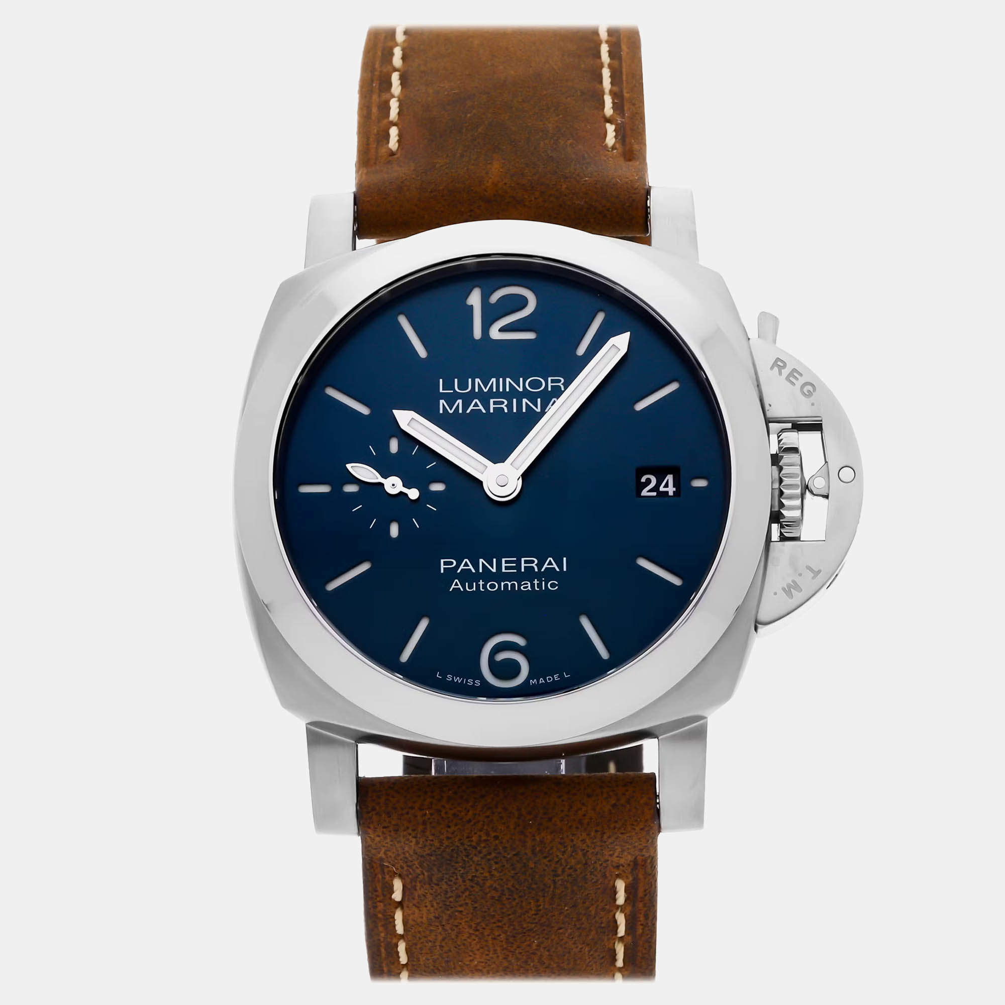 Pre Owned Pre-Owned Panerai Luminor Marina Quaranta PAM 1270 Automatic  Men's Watch 40 mm