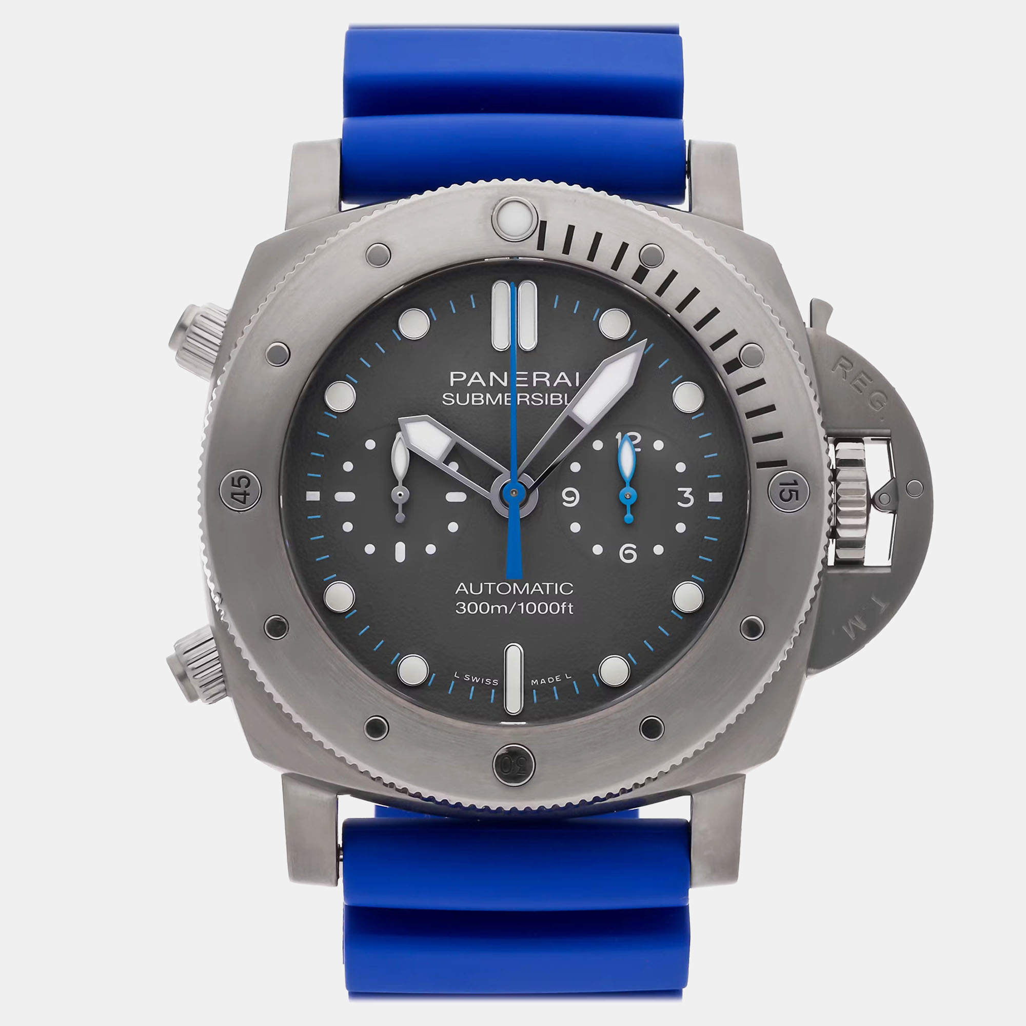 Pre Owned Pre-Owned Panerai Submersible Flyback Chronograph Jimmy Chin Edition PAM 1207