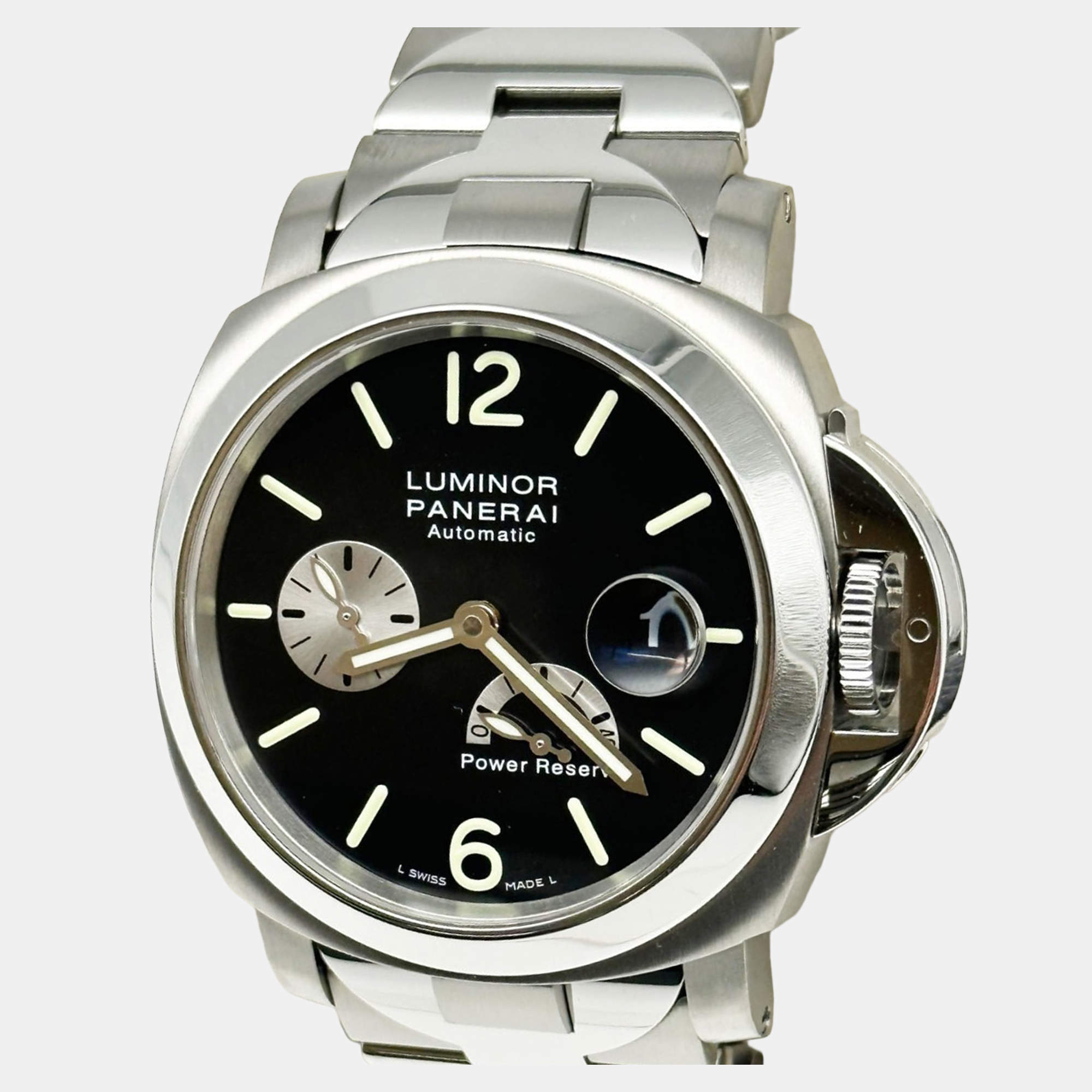 Pre Owned Panerai Luminor PAM00171 Automatic Black Titanium Men's Wristwatch 44mm