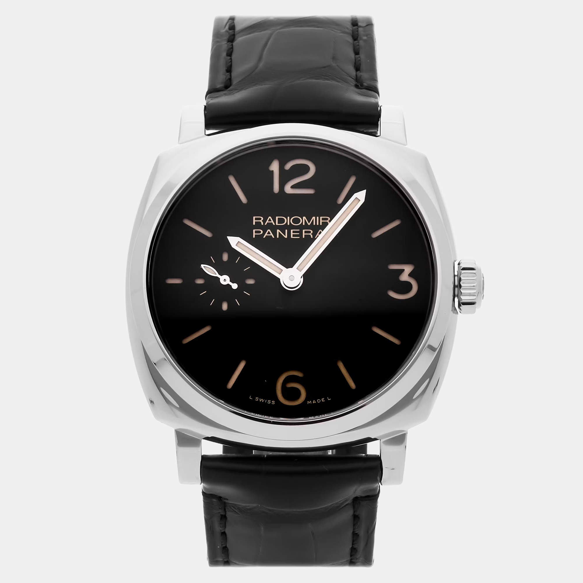 Pre Owned Pre-Owned Panerai Luminor Marina 1950 3 Days PAM 1312 Automatic Men's Watch 44 mm