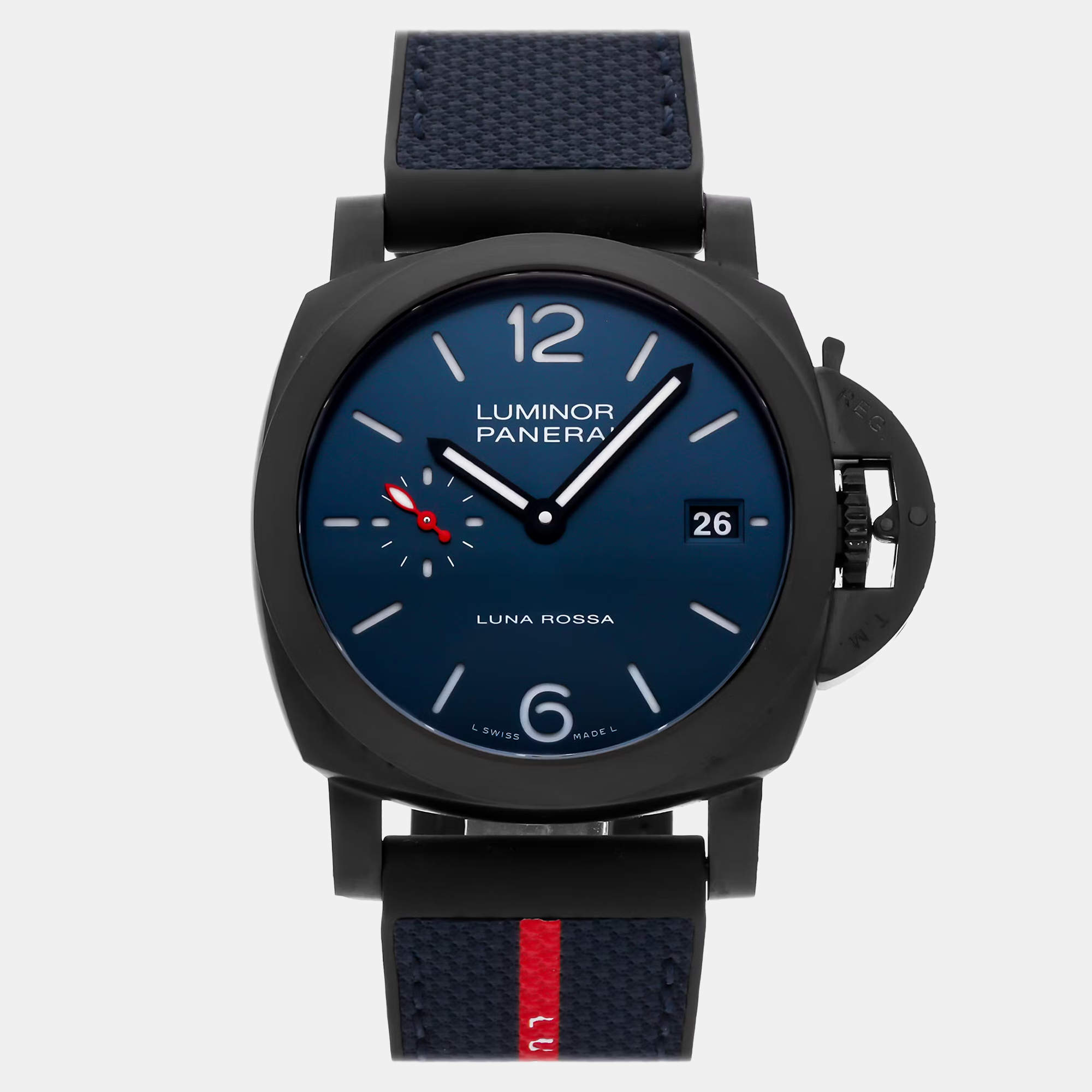 Pre Owned Pre-Owned Panerai Luminor Quaranta Luna Rossa PAM 1408 39 mm