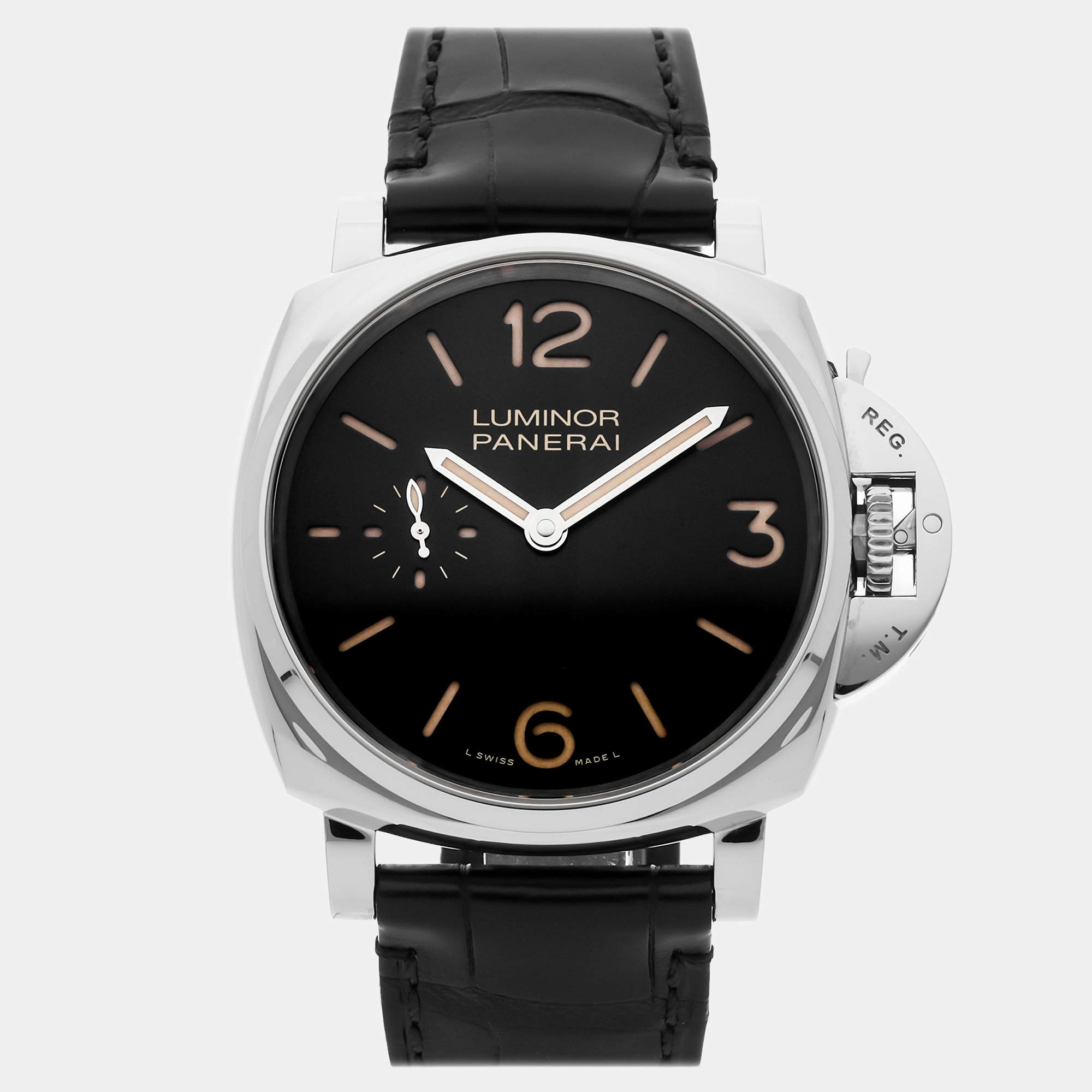 Pre Owned Pre-Owned Panerai Luminor Due PAM 676 Manual Winding 42 mm