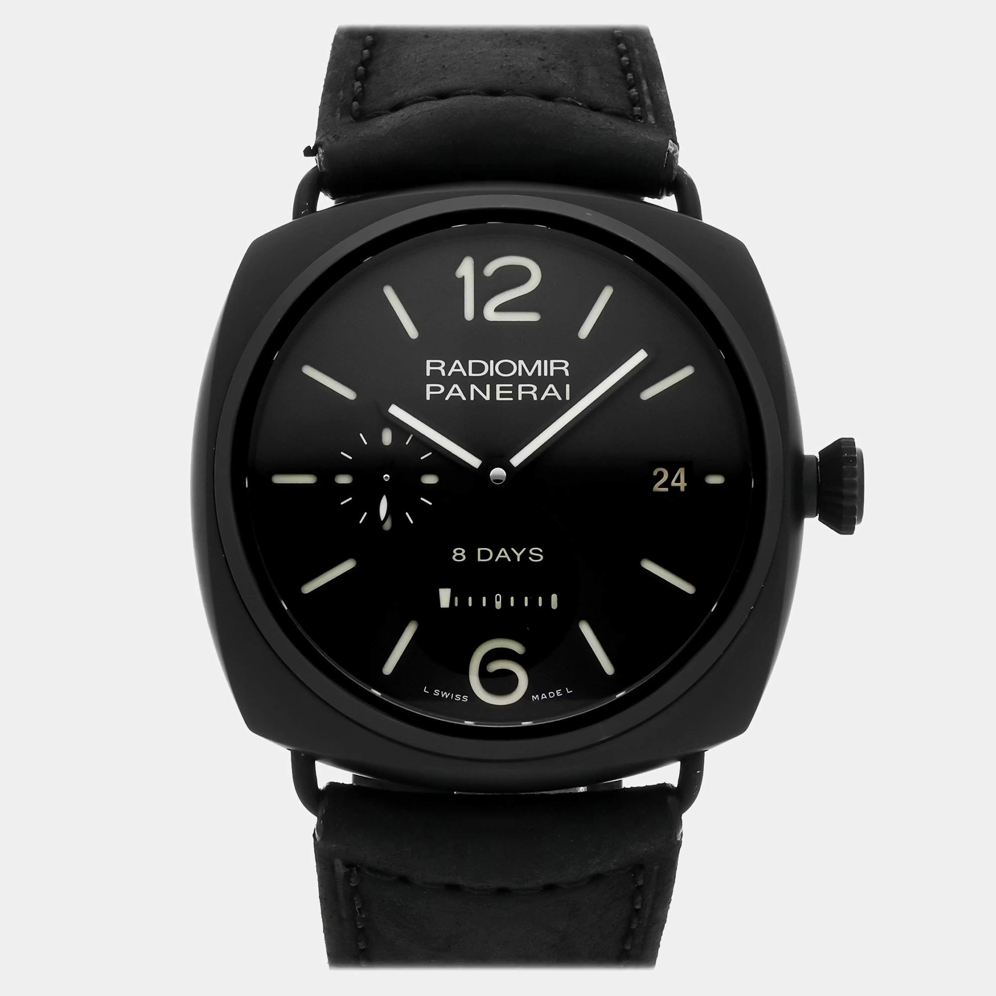 مملوكة مسبقًا Pre-Owned Panerai Radiomir 8 Days PAM 384