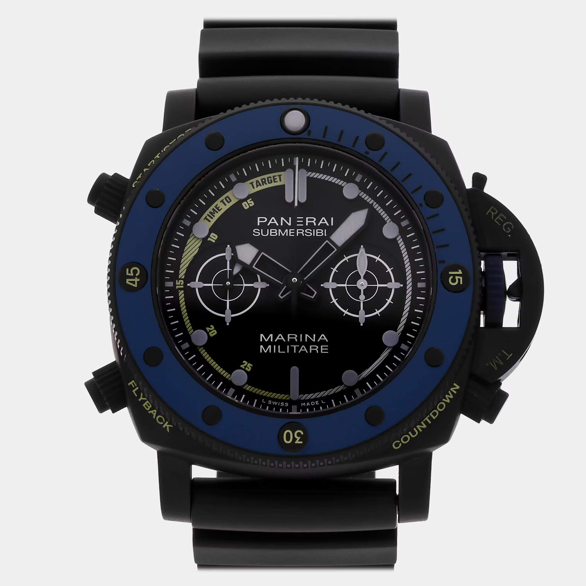 Panerai Submersible Forze Speciali PAM02239 Black Titanium Watches