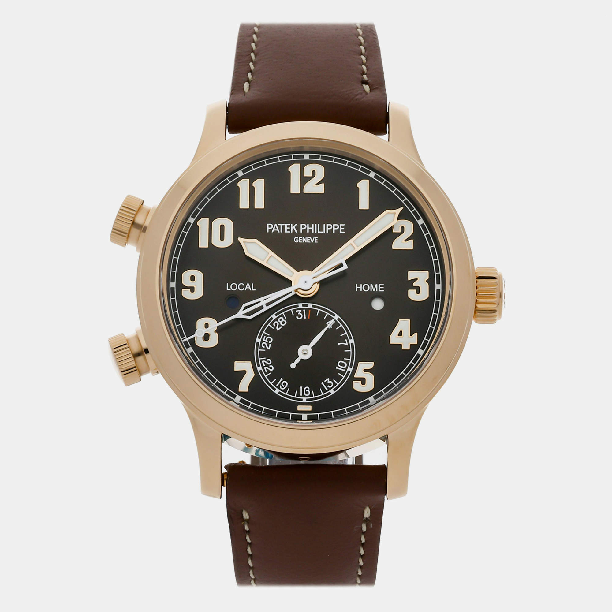 Pre-Owned Patek Philippe Calatrava Pilot Travel Time 7234R-001