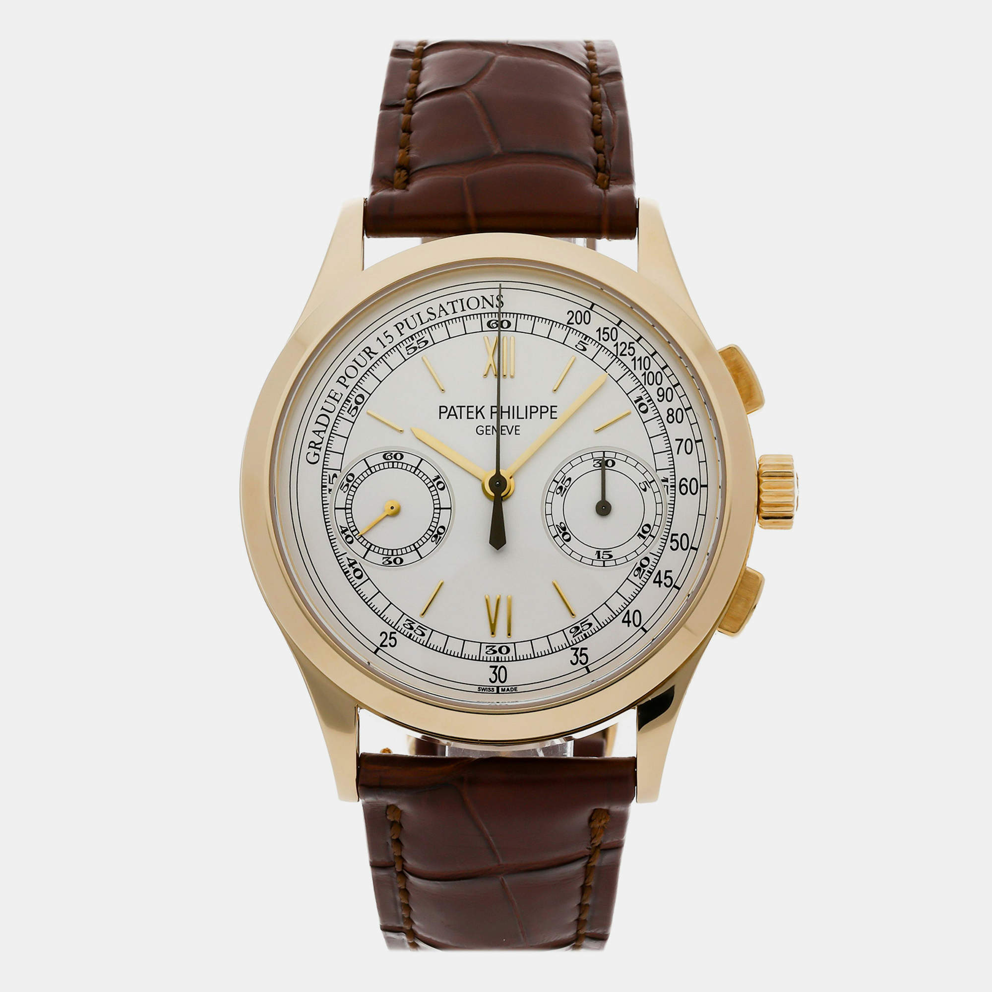 Patek Philippe Complications Chronograph 39 mm Manual Winding Men's Wristwatch 39MM