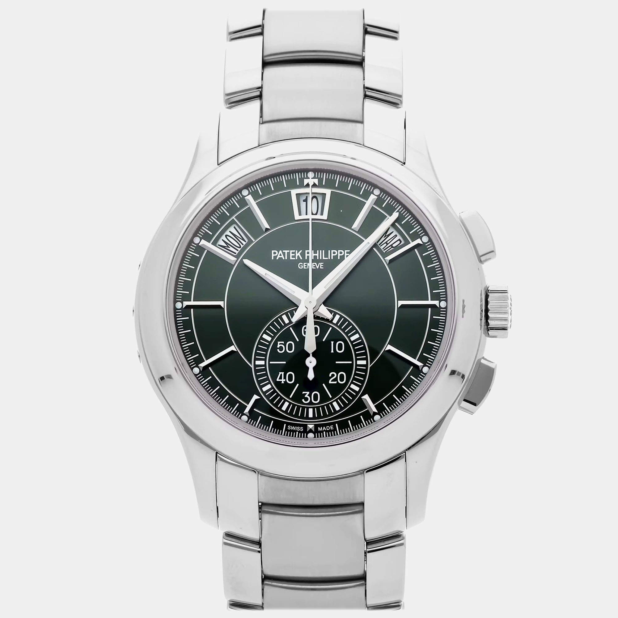 Pre-Owned Patek Philippe Complications Flyback Chronograph Annual Calendar Men's Watch 42 mm