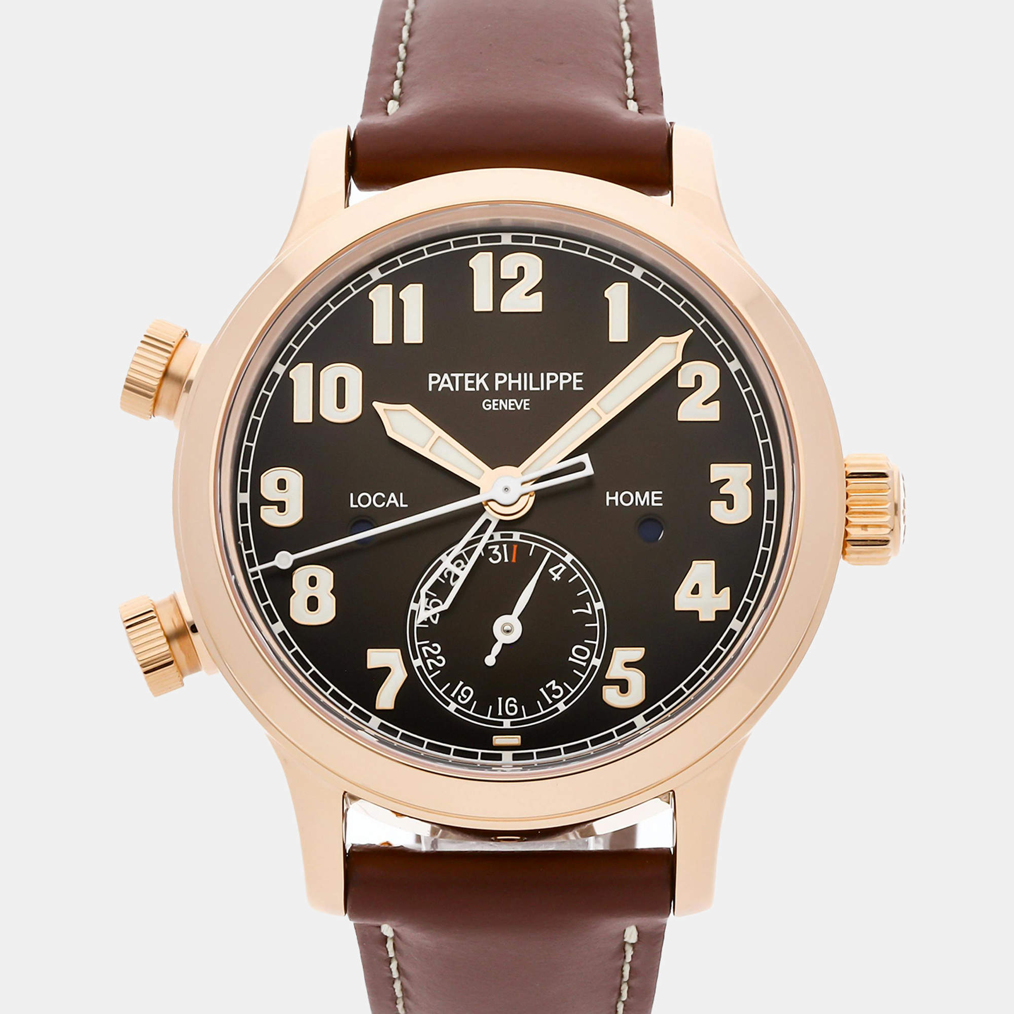 Pre-Owned Patek Philippe Calatrava Pilot Travel Time 7234R-001