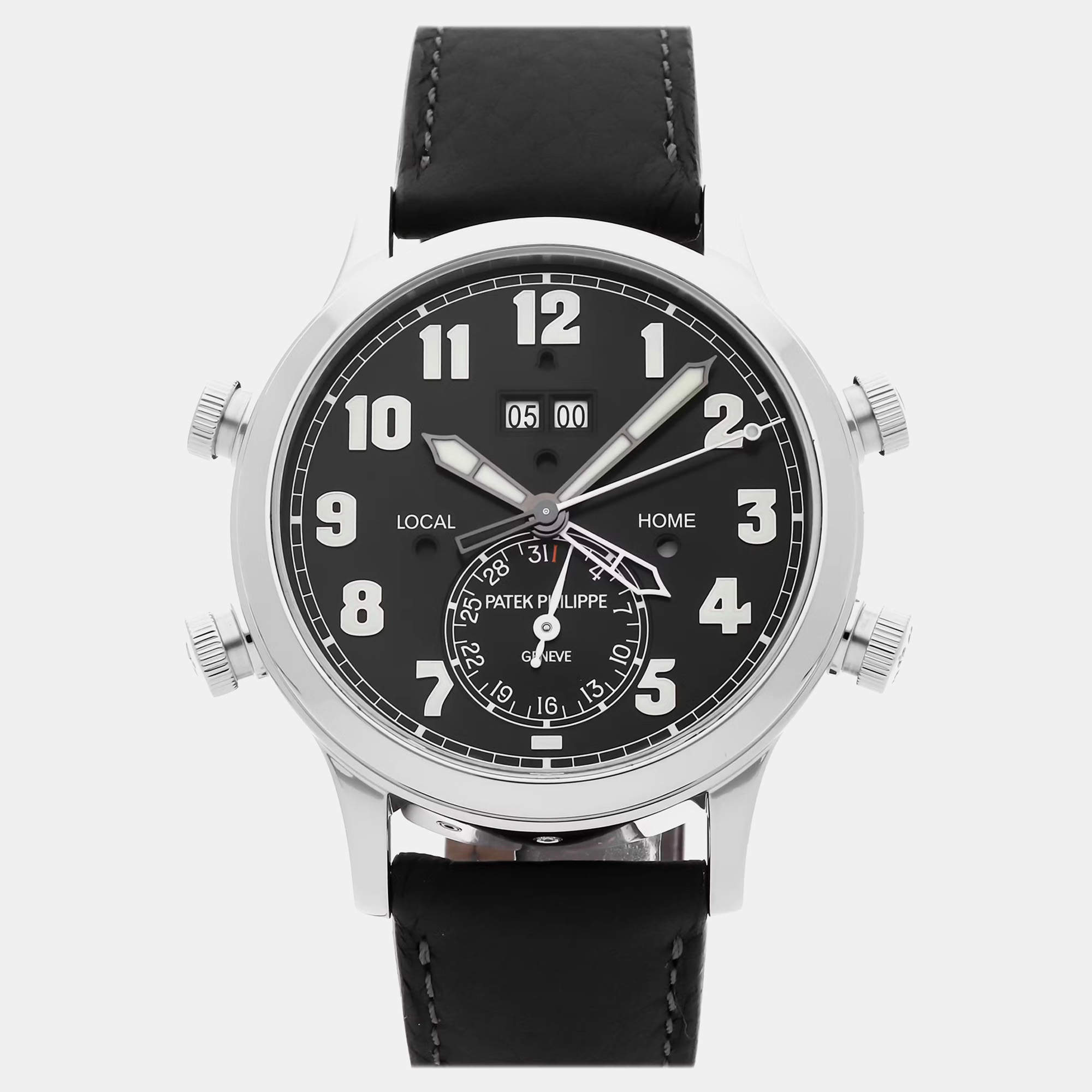 Pre-Owned Patek Philippe Grand Complication Alarm Travel Time 5520P-001 42.2 mm