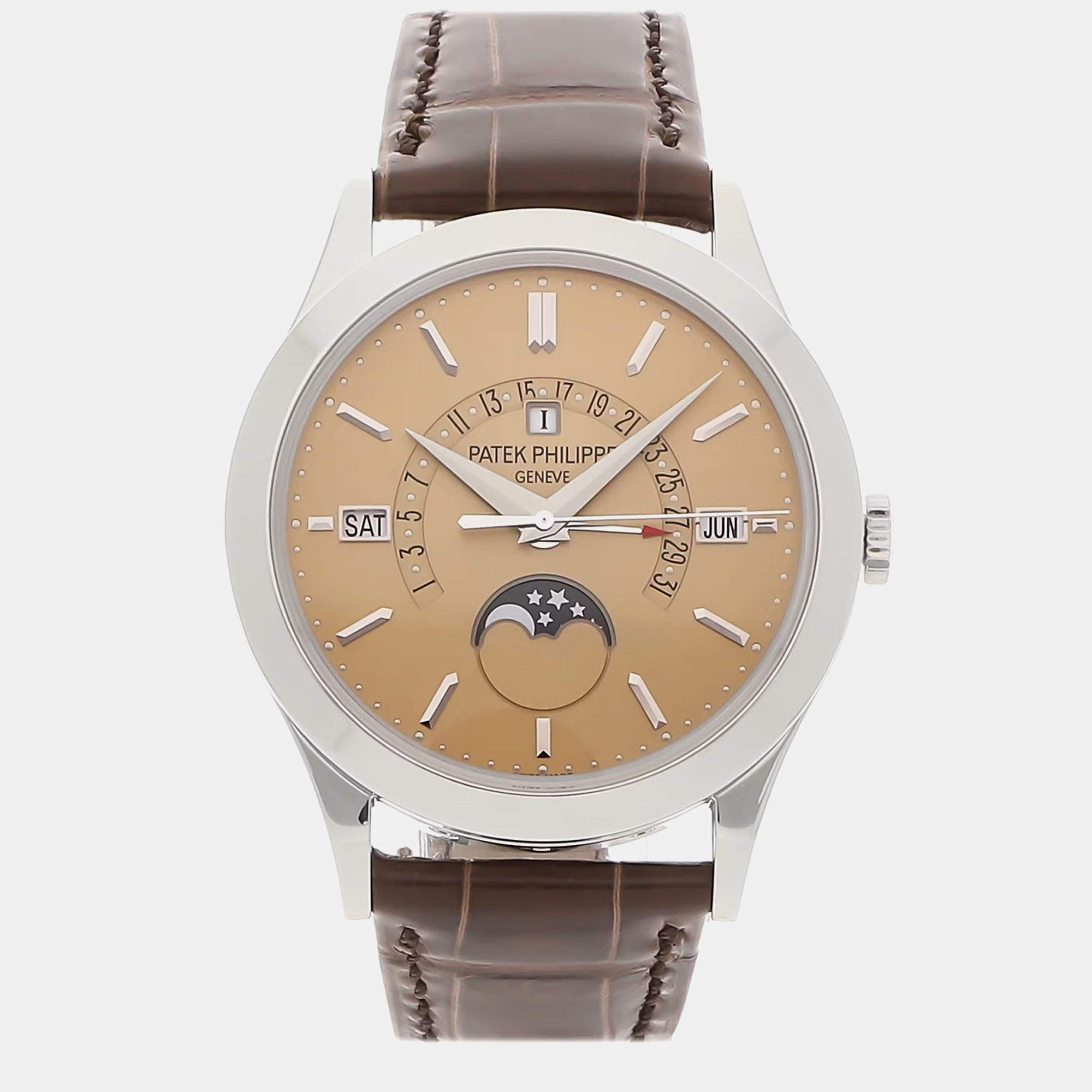 Pre Owned Pre-Owned Patek Philippe Grand Complications Perpetual Calendar 5496P-014