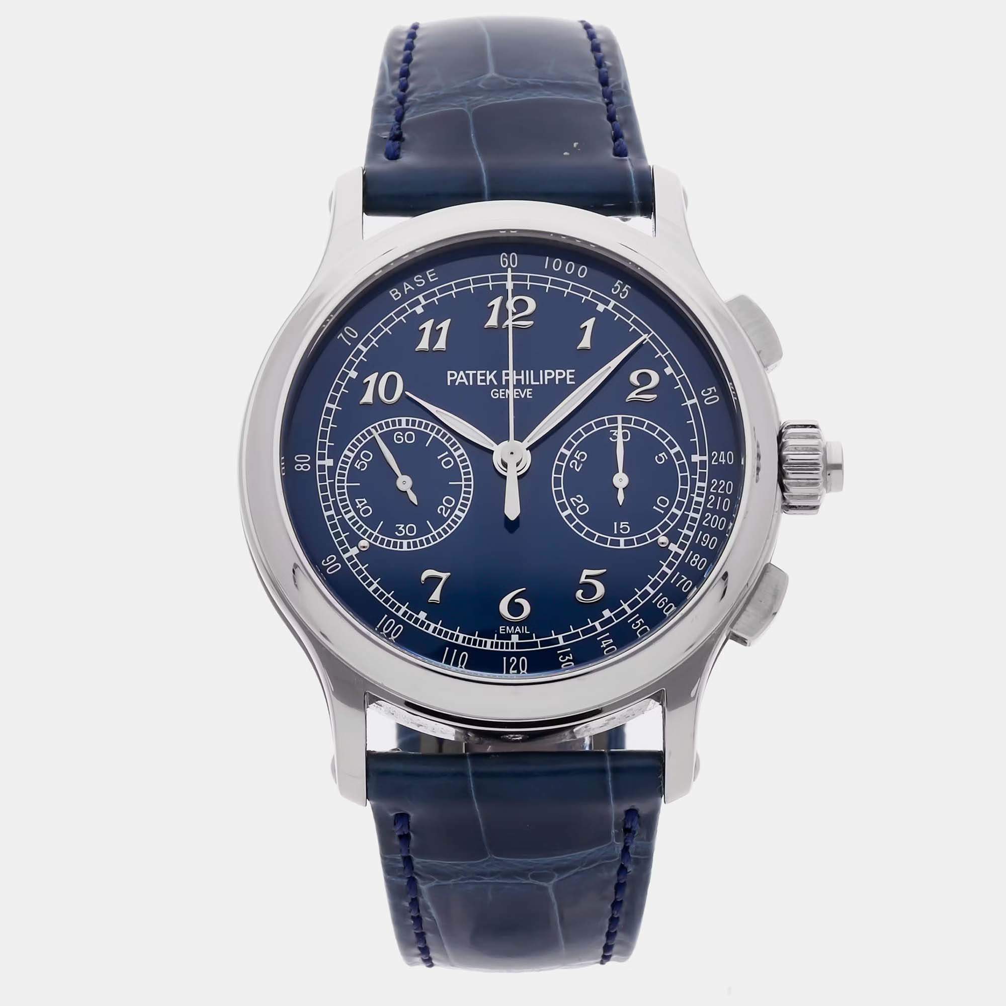 Pre Owned Pre-Owned Patek Philippe Grand Complication Split-Seconds Chronograph 5370P-011 41 mm
