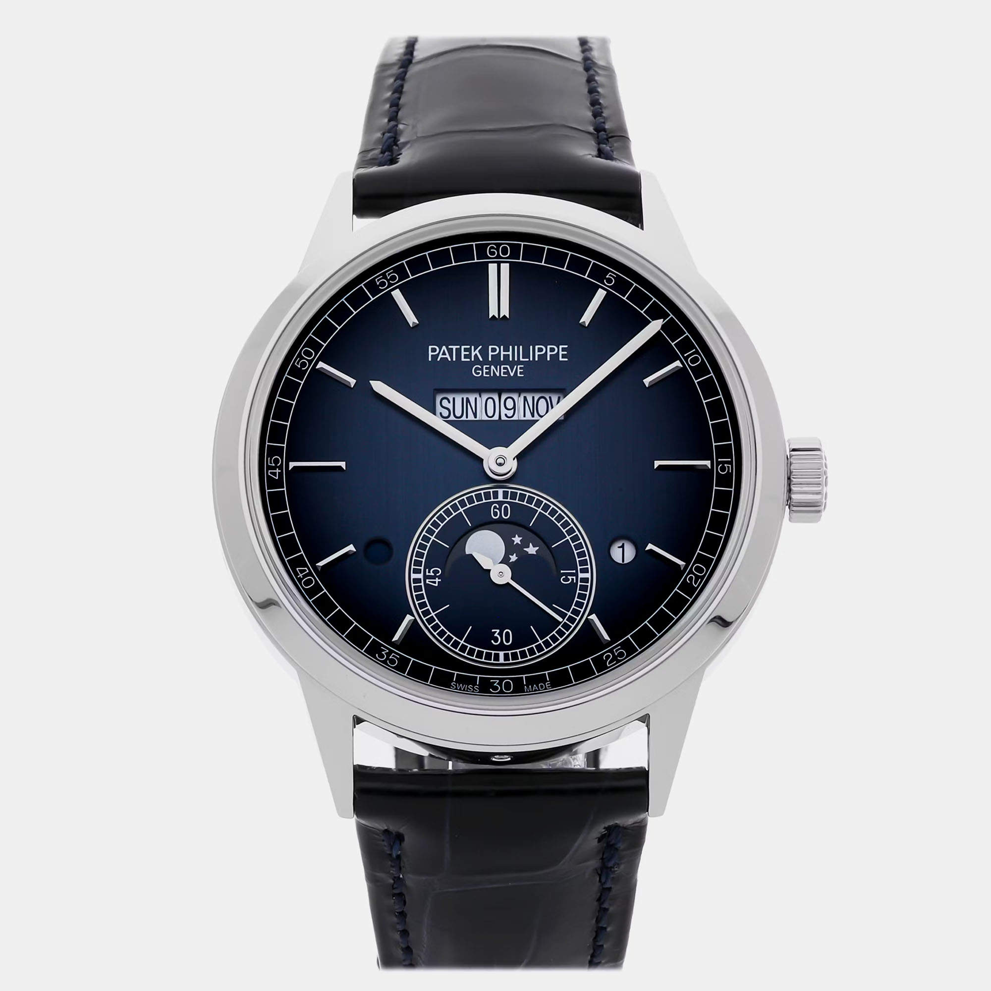 مملوكة مسبقًا Pre-Owned Patek Philippe Grand Complications In-Line Perpetual Calendar 5236P-001 Automatic 41 mm