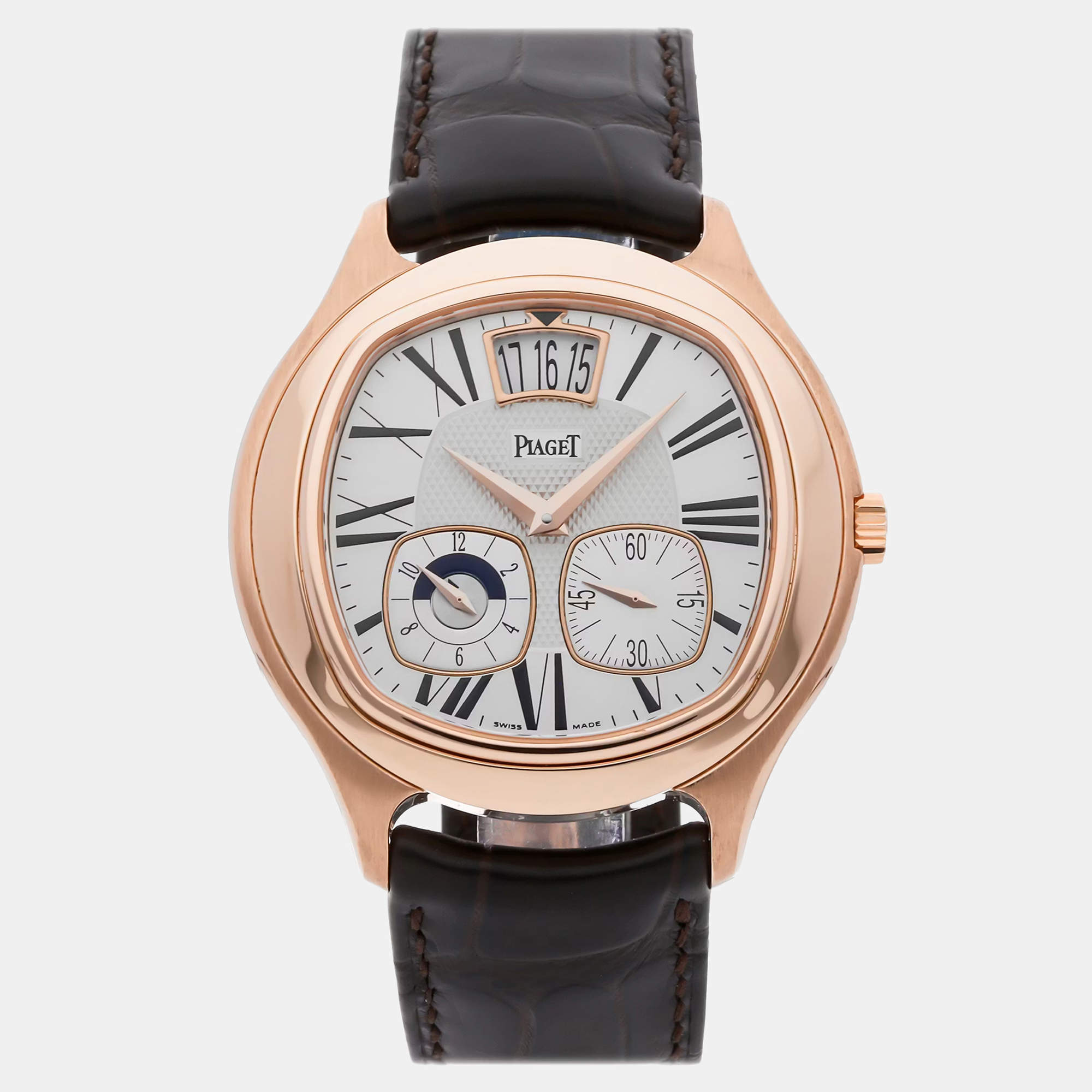Pre Owned Pre-Owned Piaget Emperador Coussin Dual Time Limited Edition G0A31017 42.5 mm