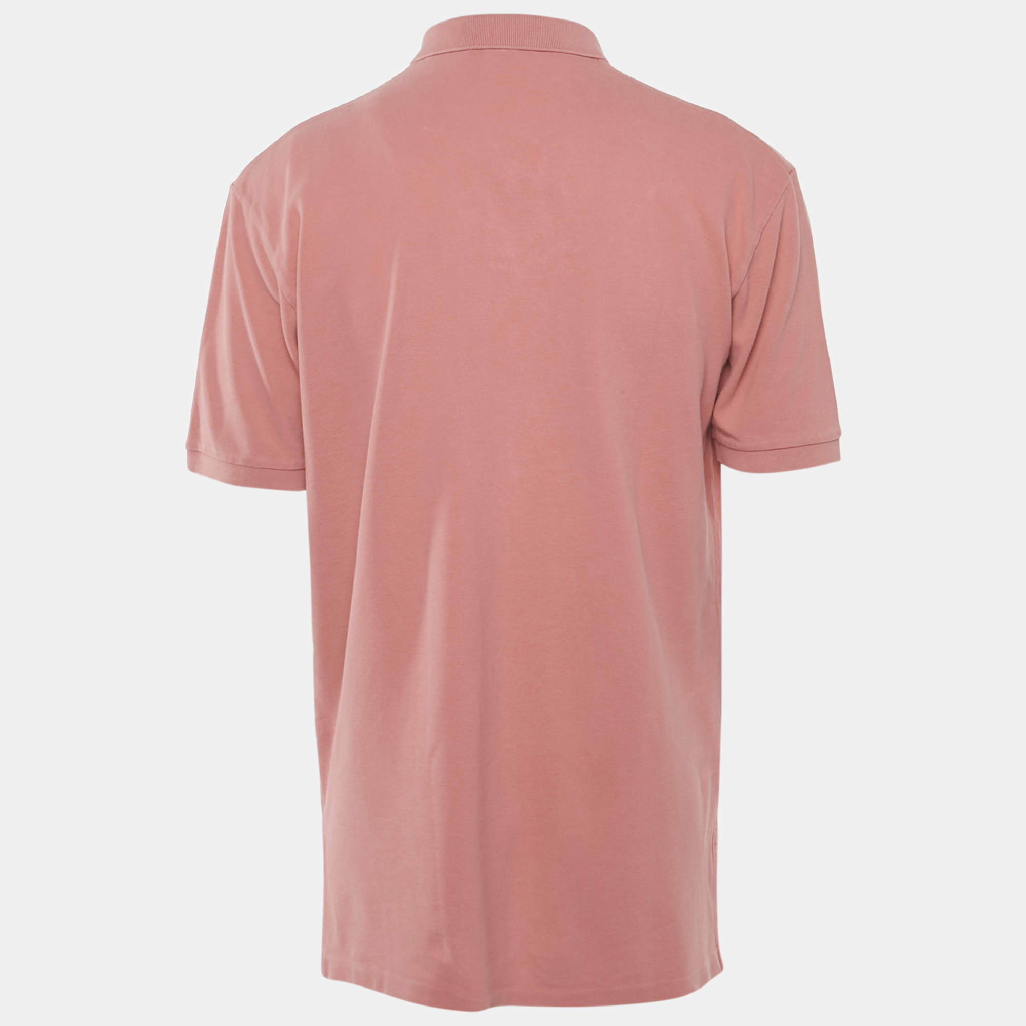 Tシャツ・カットソー Ralph Lauren SS24 Pink piquet polo shirt (710910898 001) Polo Ralph Lauren Pink Cotton Pique Custom Fit Polo T-Shirt