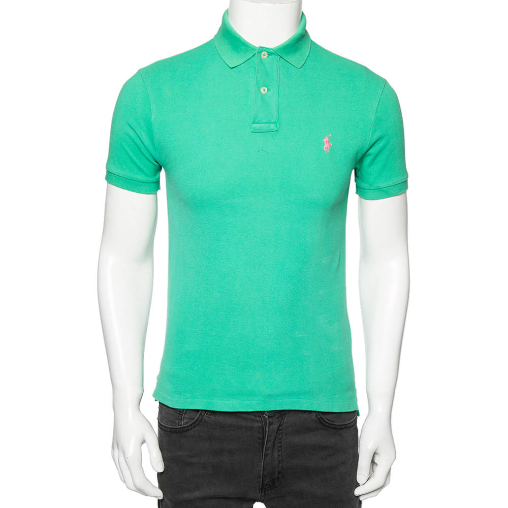 Polo Ralph Lauren Green Cotton Polo T-Shirt S Polo Ralph Lauren | TLC