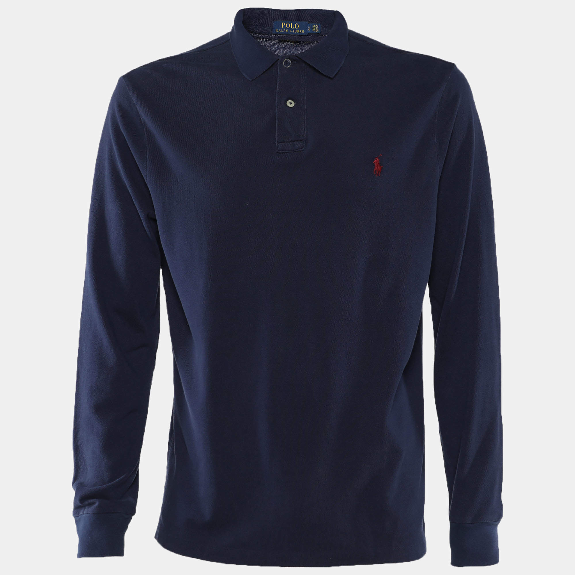 Tシャツ・カットソー POLO RALPH LAUREN Men T-shirt Blue 710680790 046 Polo Ralph Lauren Logo Embroidered T-shirt | Blue | FARFETCH
