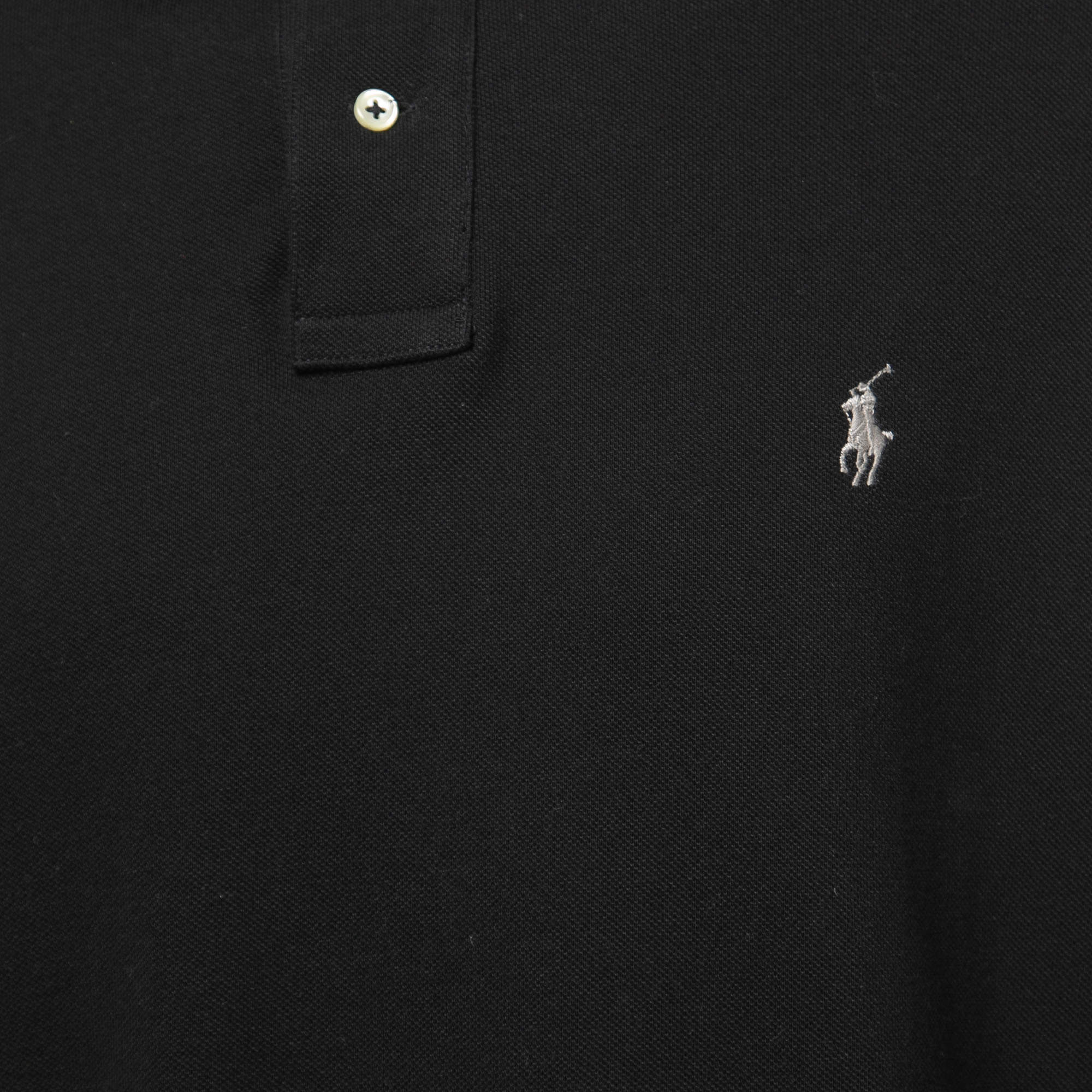 T-shirt Polo Ralph Lauren Black size XXXL International in Cotton - 35682855