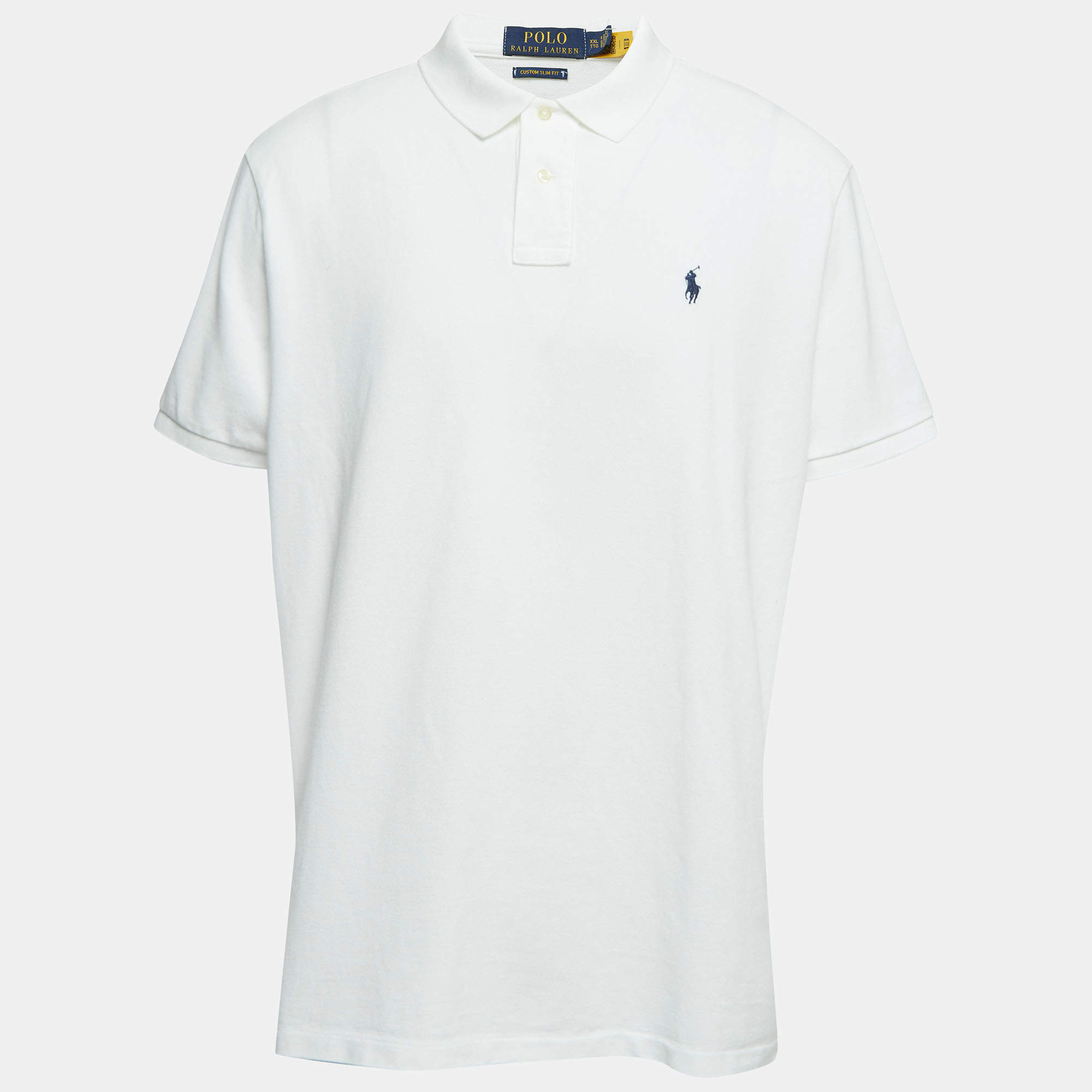 Tシャツ・カットソー POLO RALPH LAUREN Heavy cotton T-shirt logo embroidery POLO RALPH LAUREN Logo-Embroidered Cotton-Jersey T-Shirt for