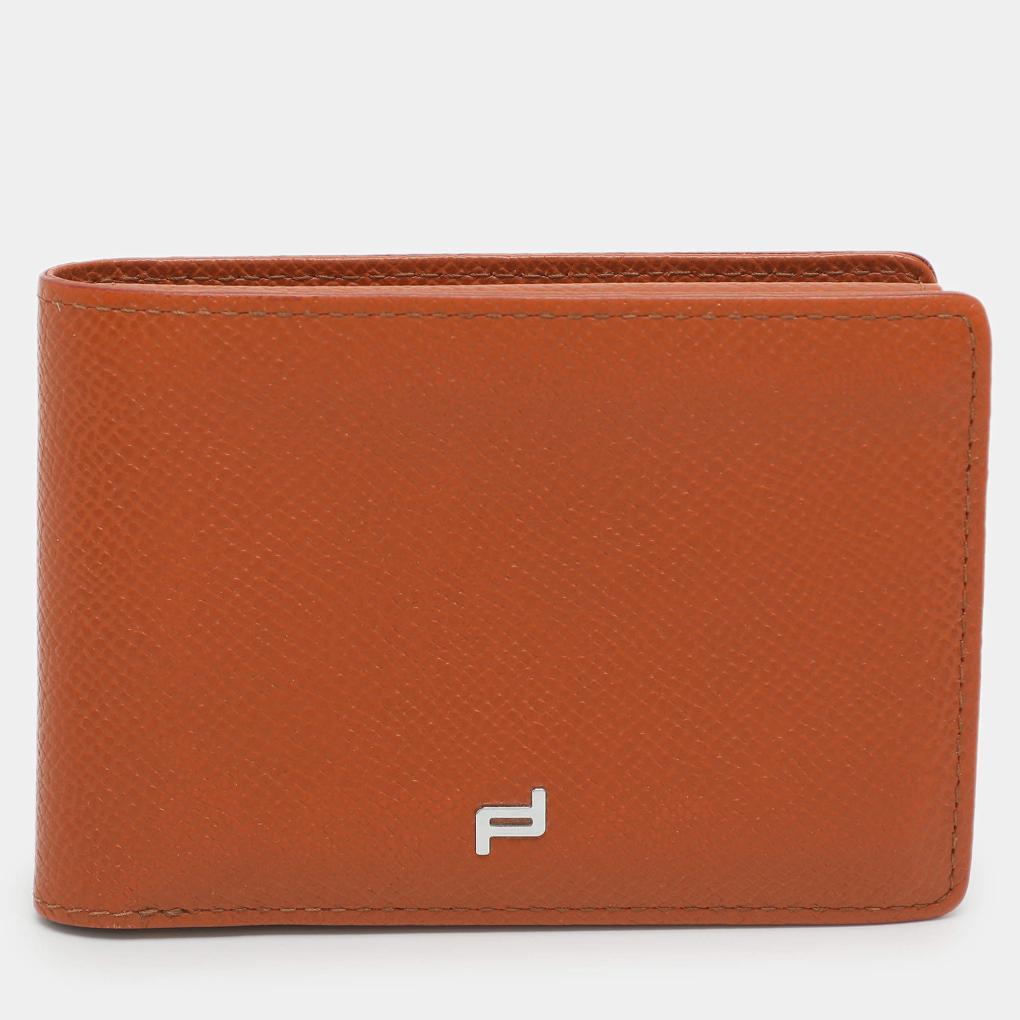 Pre Owned Porsche Design FC3.0 H5 Tan Leather Bifold