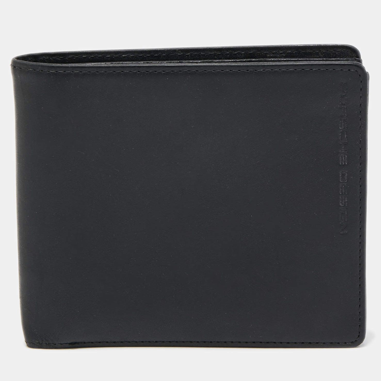 Porsche Design Black Leather P3300 Bifold Wallet