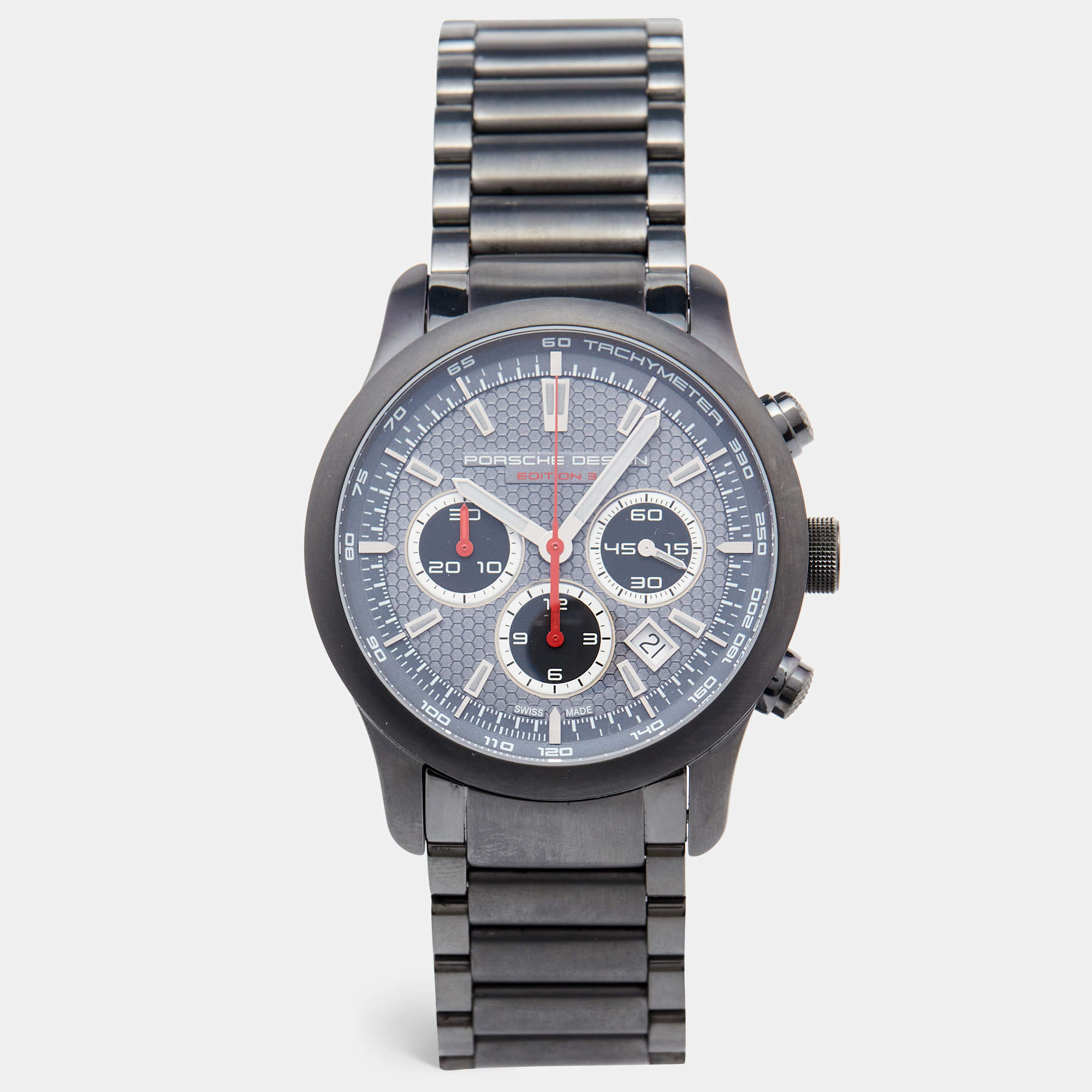 Porsche Design Grey Titanium Edition 3 661219510259/3 Men's Wristwatch 42 mm