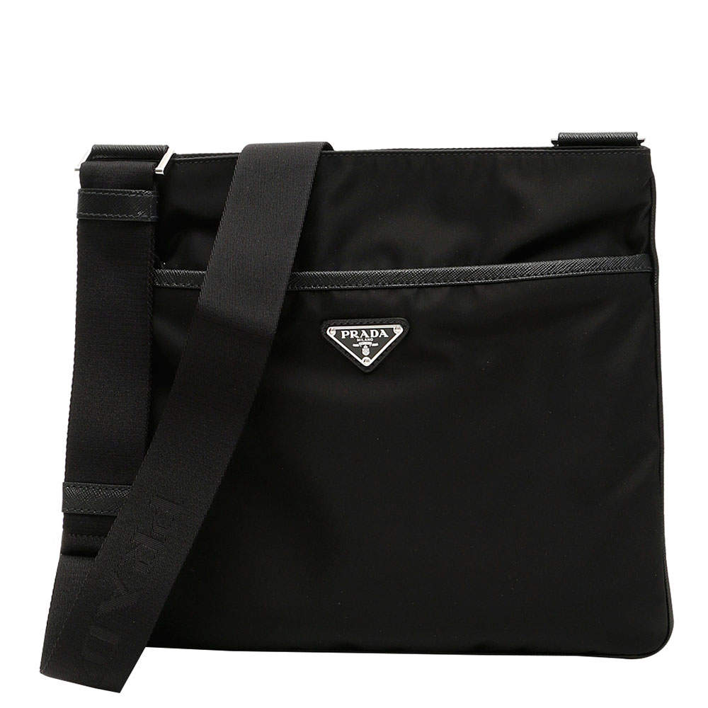 prada messenger nylon bag
